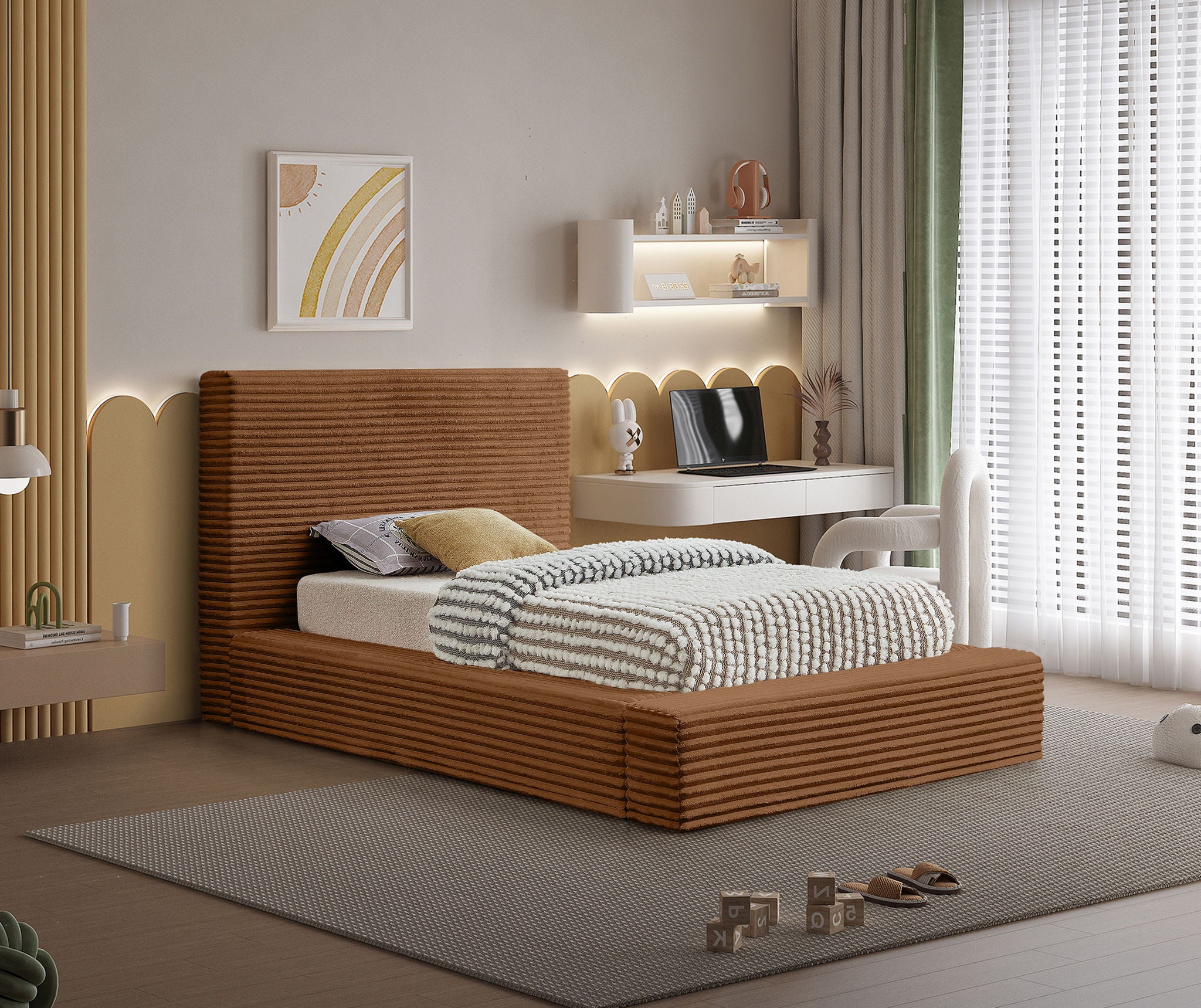 Dexter - Upholstered Bed - Urban Living Furniture (Los Angeles, CA)