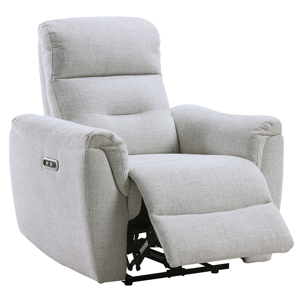 Eastre - Power Motion Recliner With USB Port - Beige Chenille - Urban Living Furniture (Los Angeles, CA)