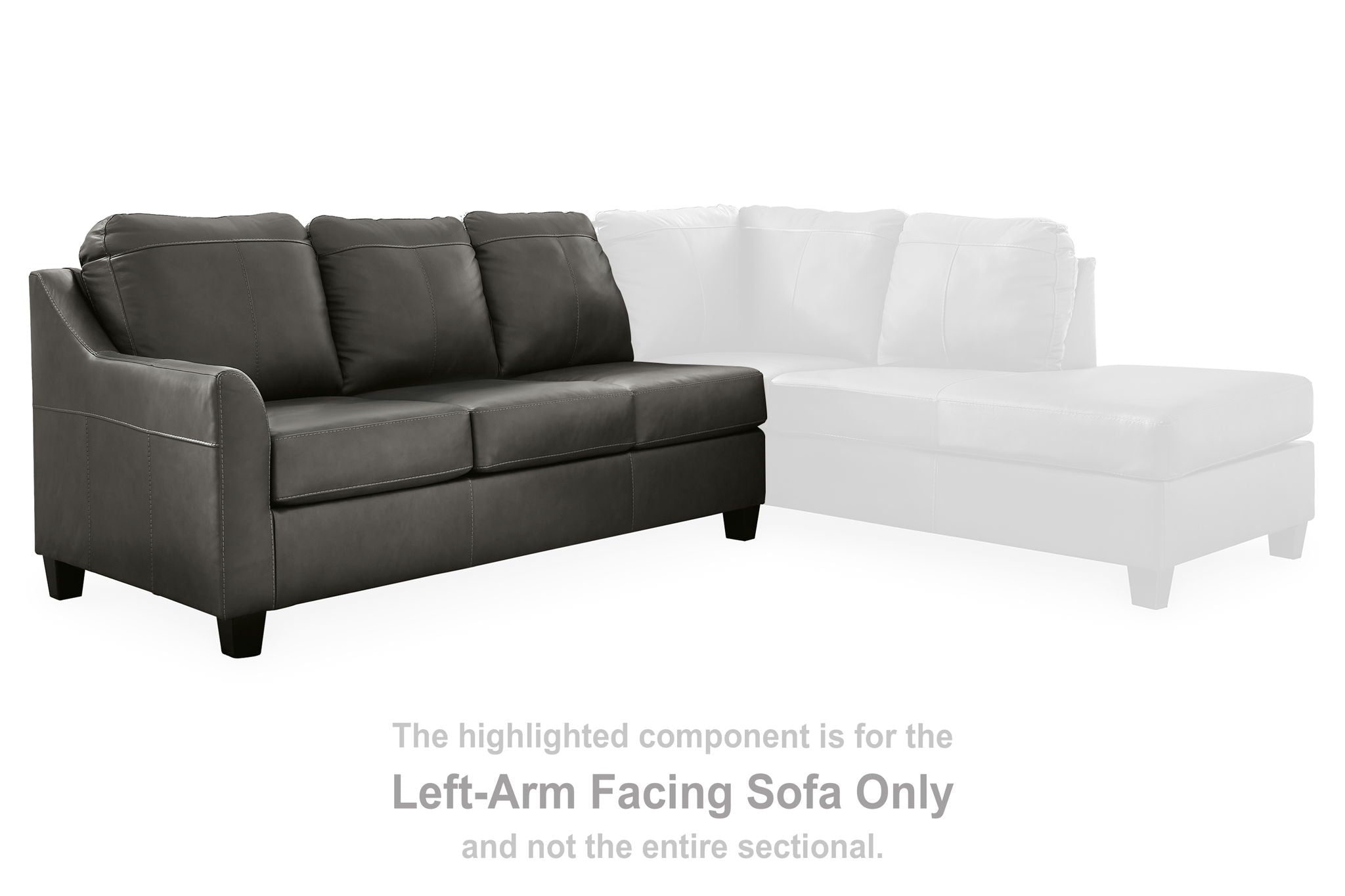 Valderno - Fog - Laf Sofa - Urban Living Furniture (Los Angeles, CA)