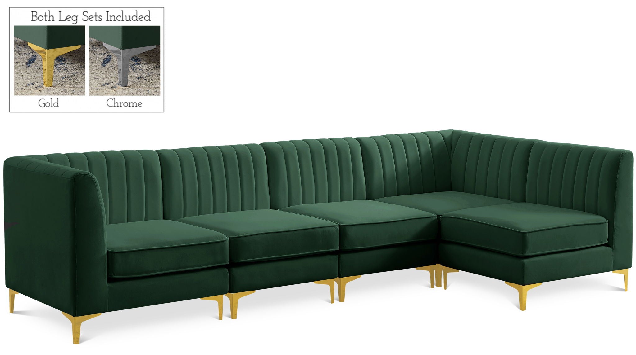 Alina - 5 Piece Modular Sectional - Urban Living Furniture (Los Angeles, CA)