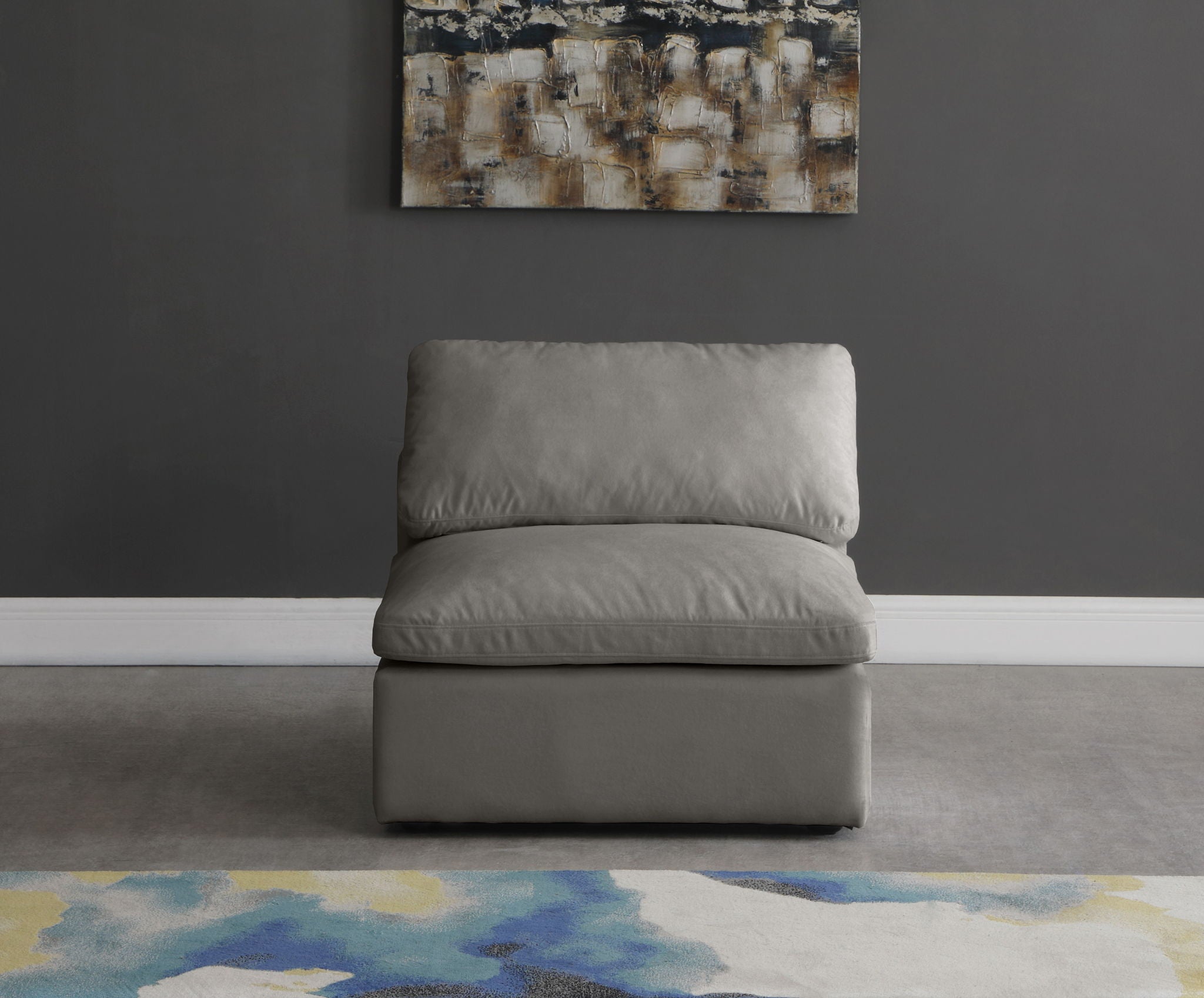 Plush - Modular Armless Chair - Urban Living Furniture (Los Angeles, CA)