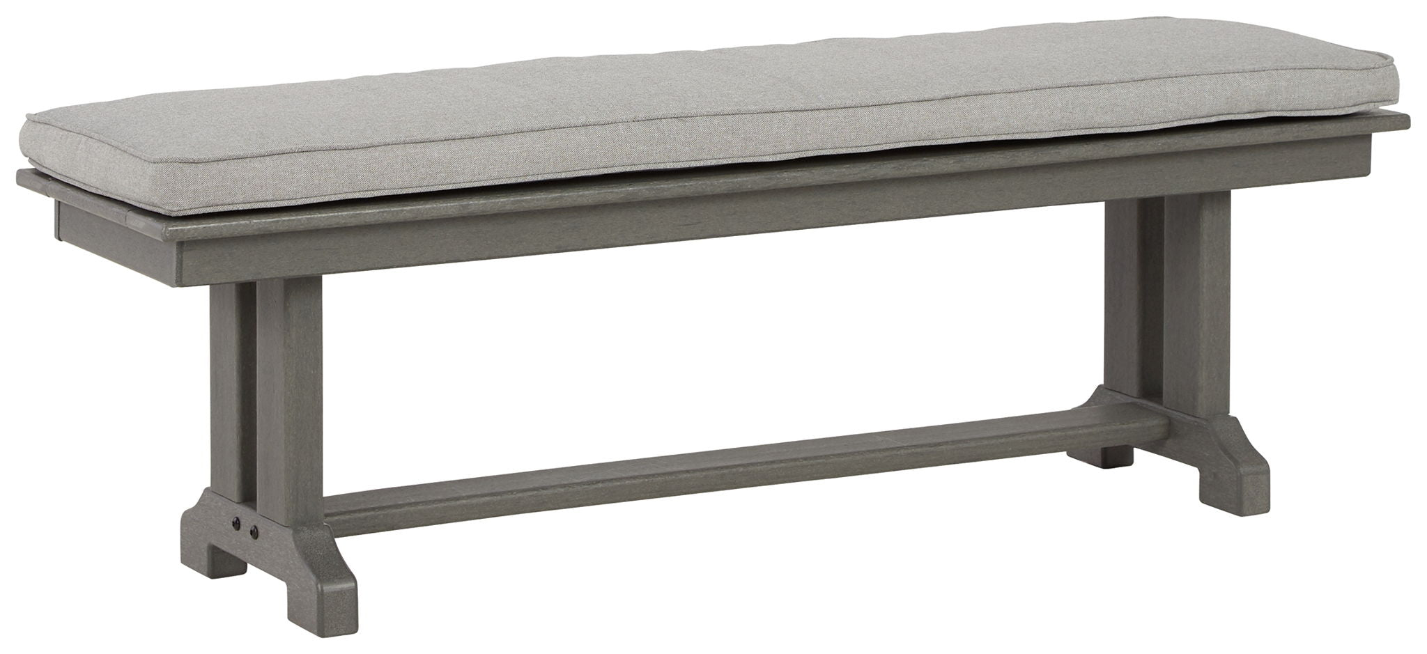 Visola - Gray - Bench with Cushion - Urban Living Furniture (Los Angeles, CA)