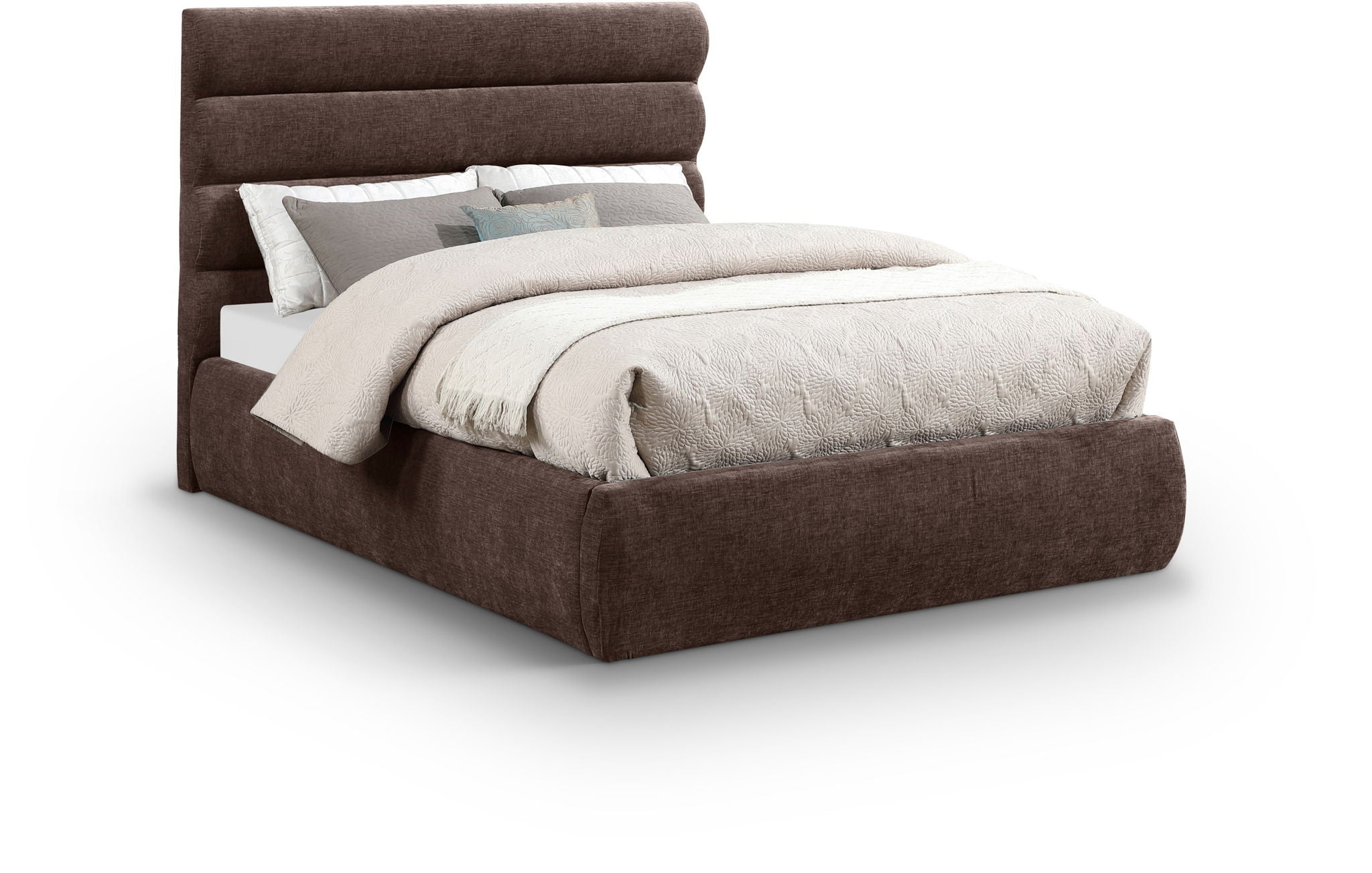 Adam - Chenille Fabric Bed With 52" Headboard - Urban Living Furniture (Los Angeles, CA)