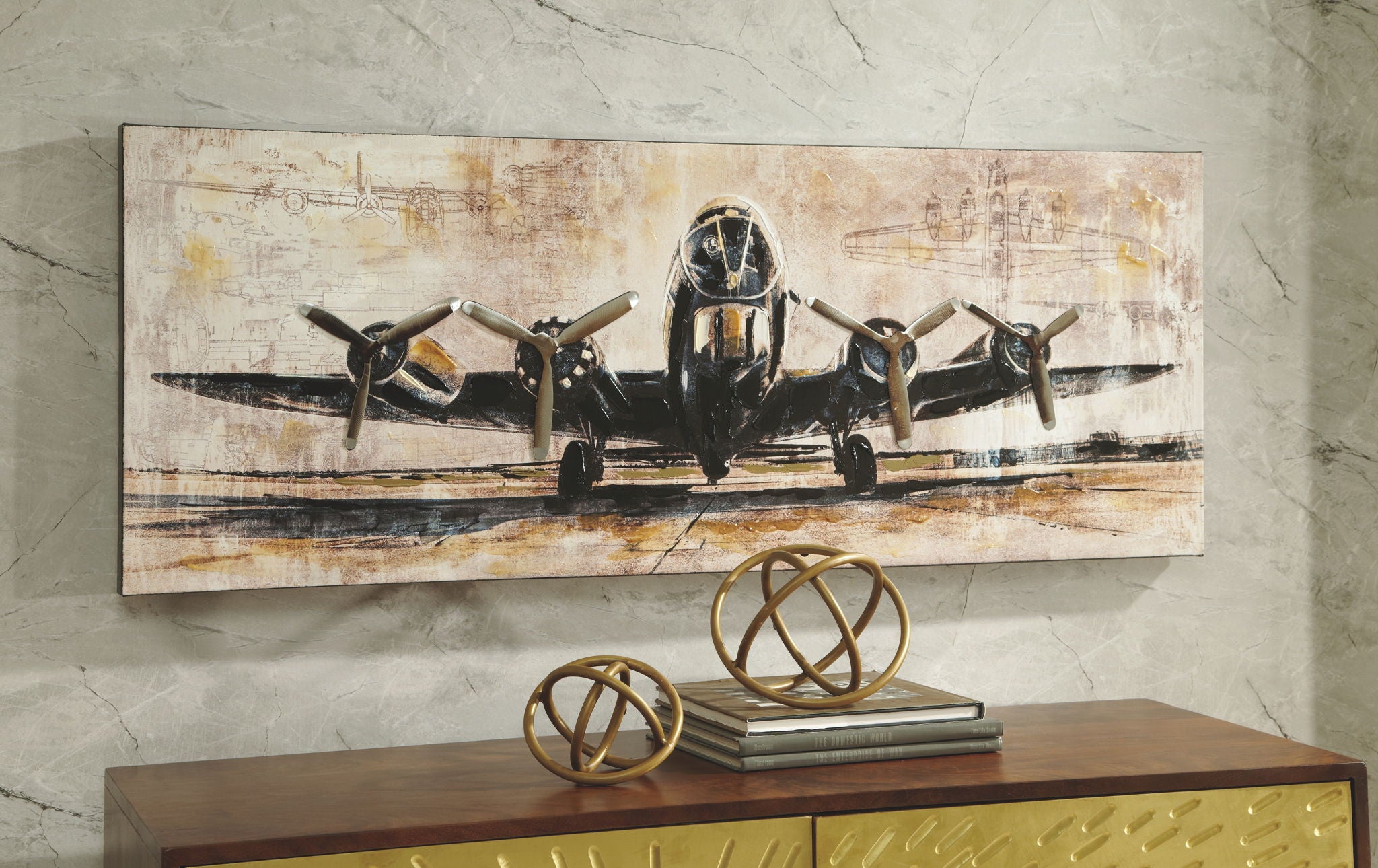 Kalene - Brown / Black - Wall Art - Urban Living Furniture (Los Angeles, CA)