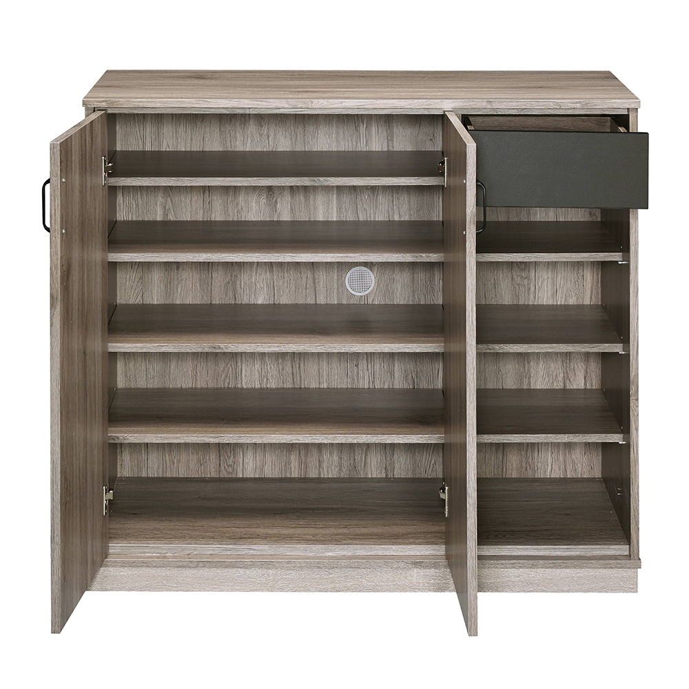Toski - Shoe Cabinet - Rustic Gray Oak - Urban Living Furniture (Los Angeles, CA)
