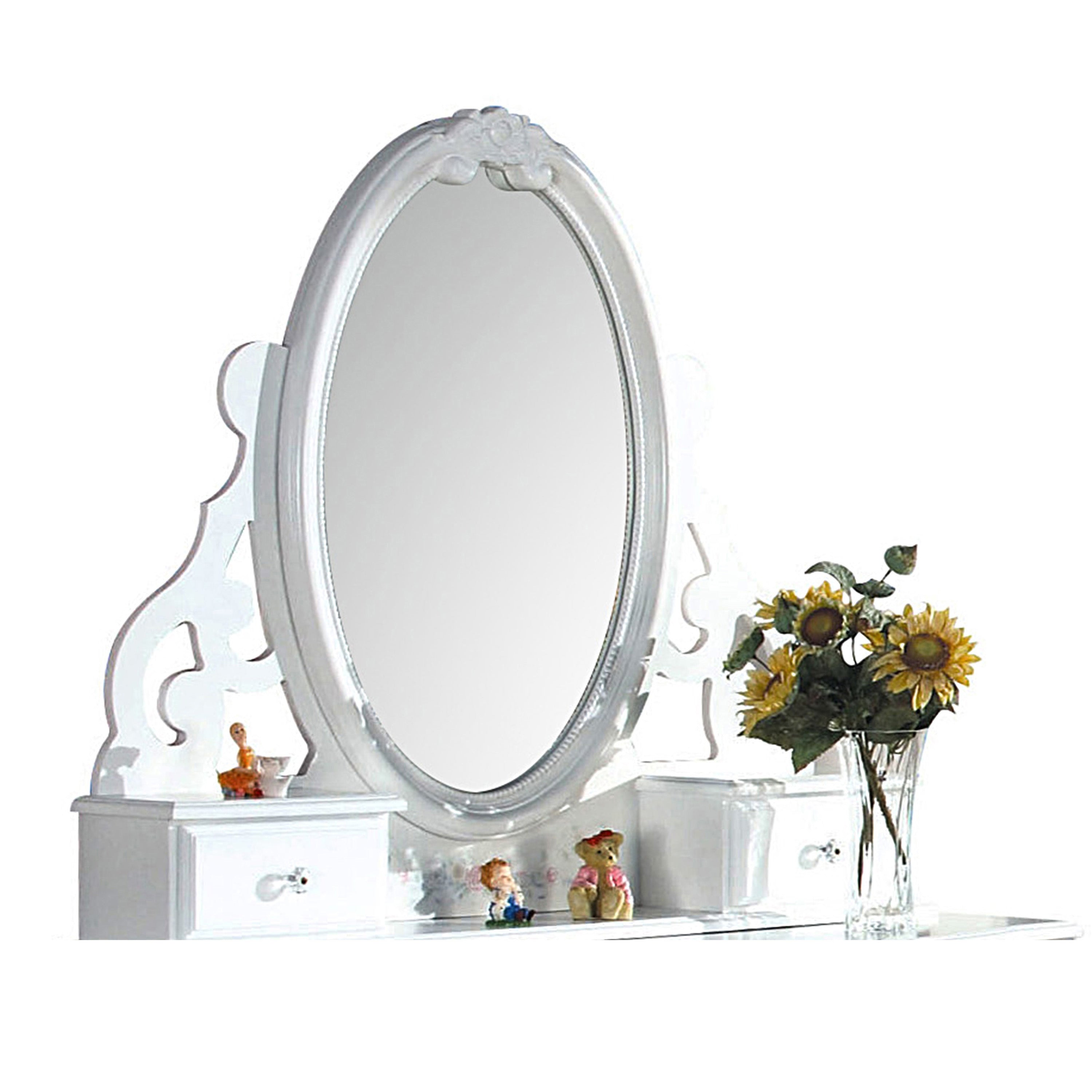 Acme Lacey White Mirror