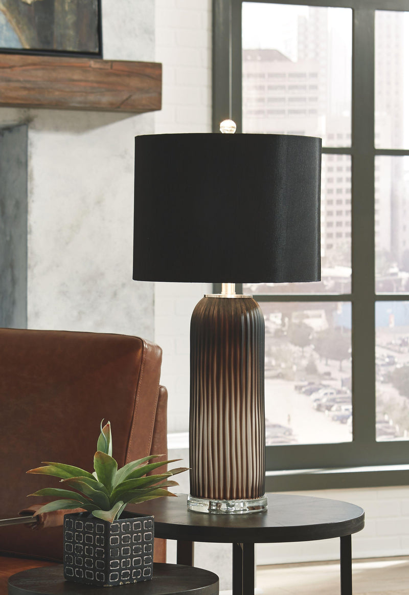 Abaness - Glass Table Lamp (2/cn)