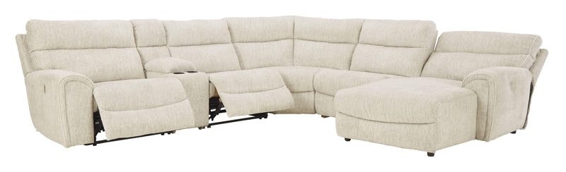Critic's Corner - Right Arm Facing Power Chaise Sectional