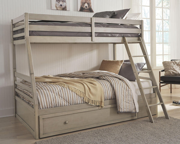 Lettner - Twin Over Full Bunk Bed With 1 Large Storage Drawer image