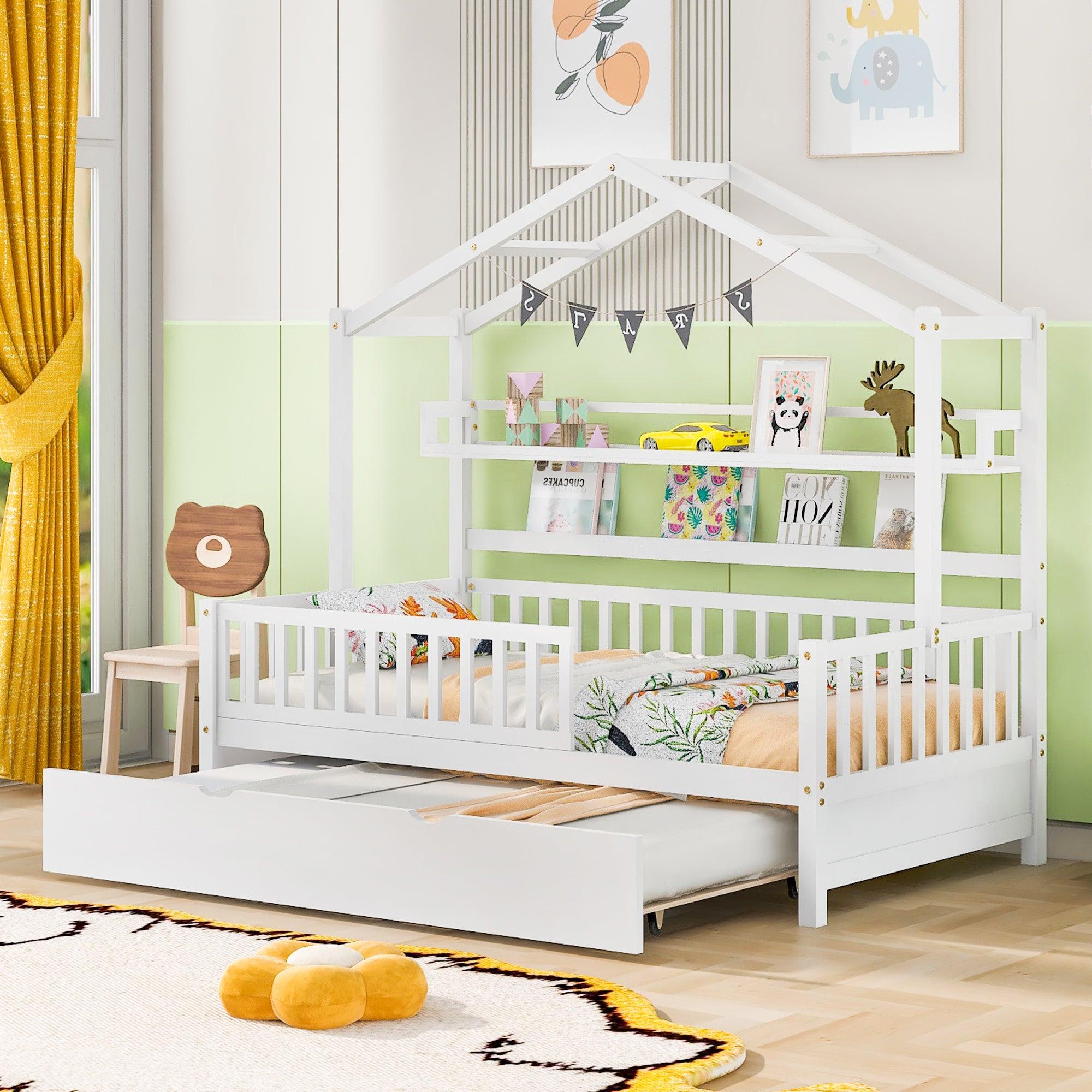 House trundle bed hotsell