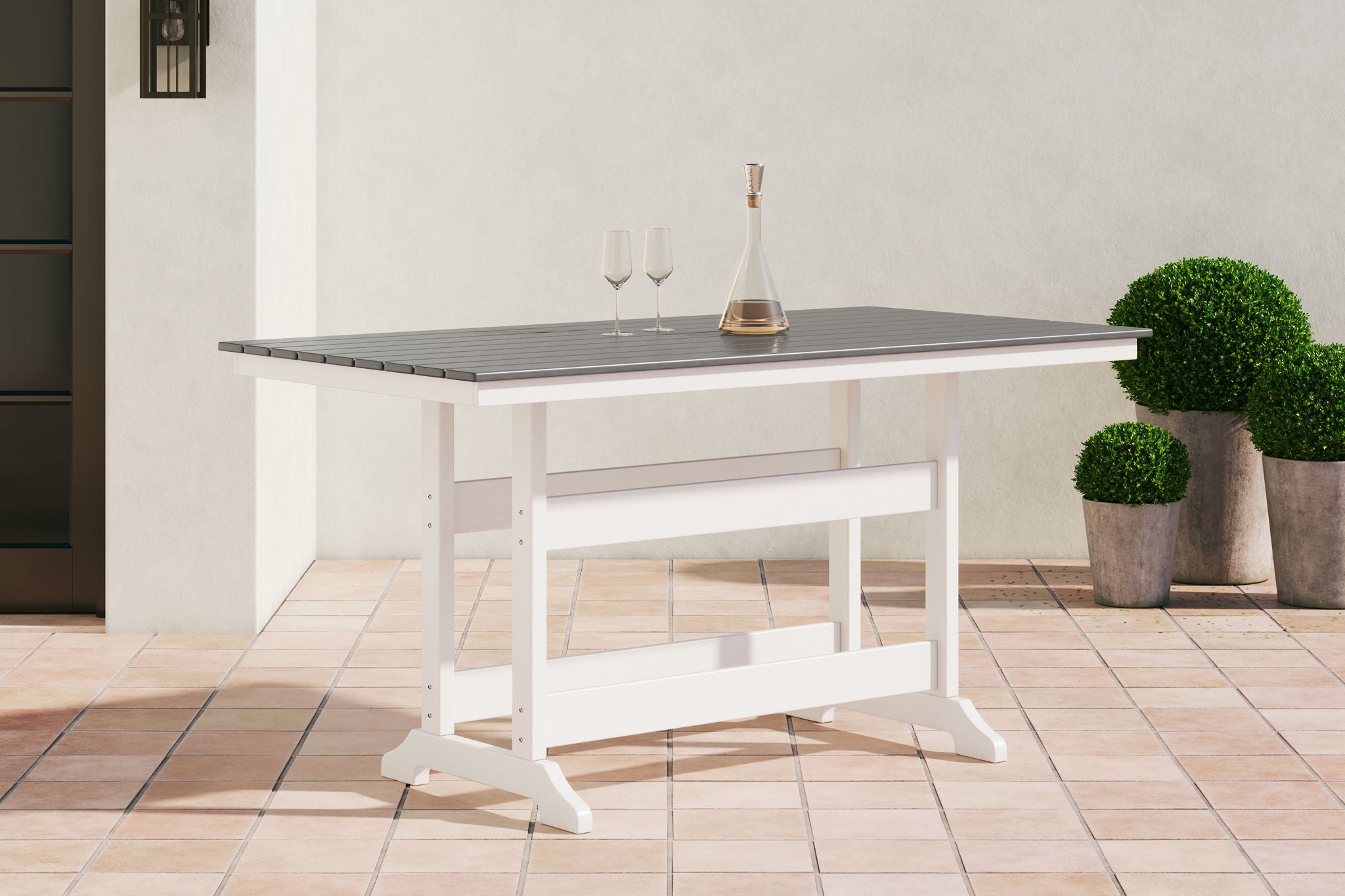 Transville - Counter Table W/Umb Opt - Urban Living Furniture (Los Angeles, CA)