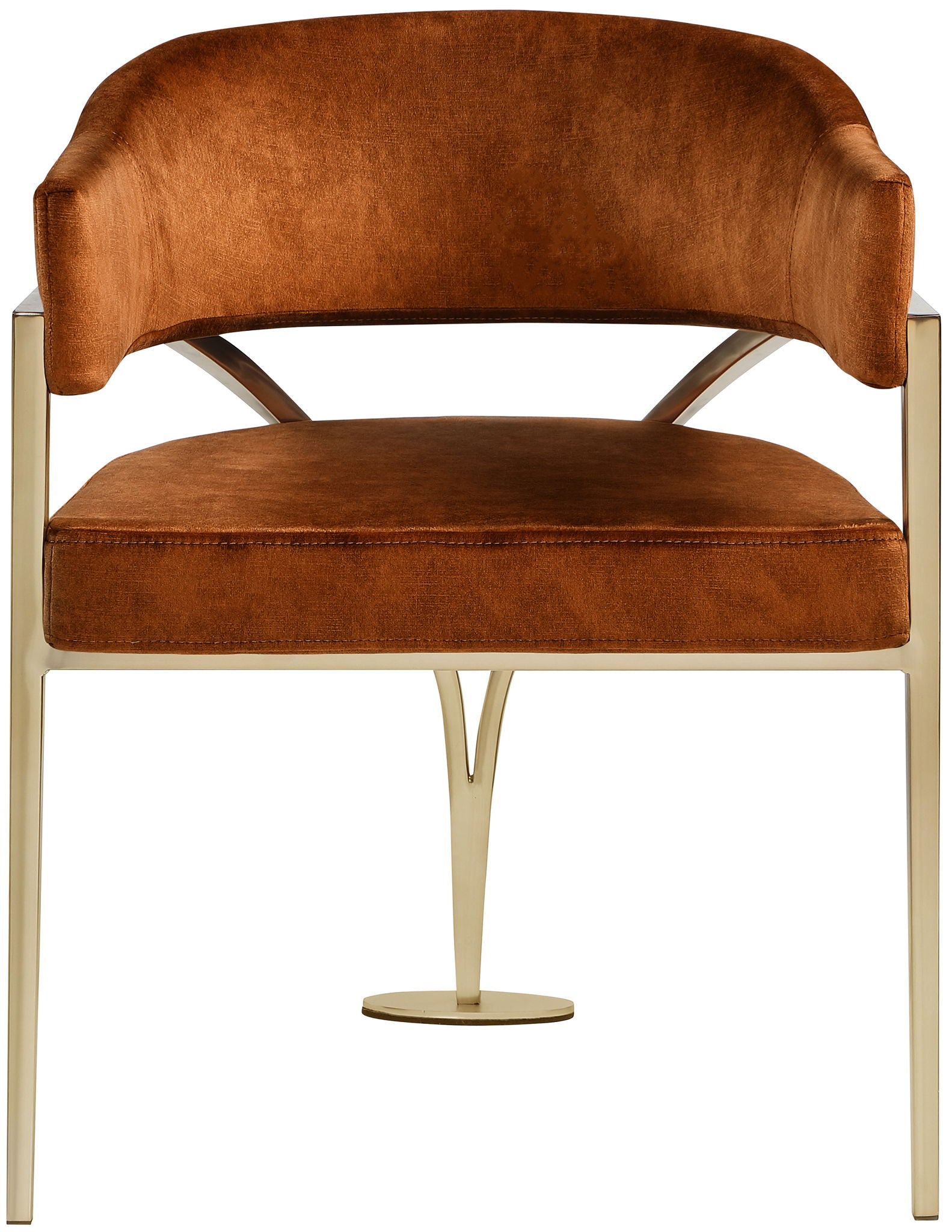 Madelyn - Dining Chair (Set of 2) - Brushed Brass - Urban Living Furniture (Los Angeles, CA)