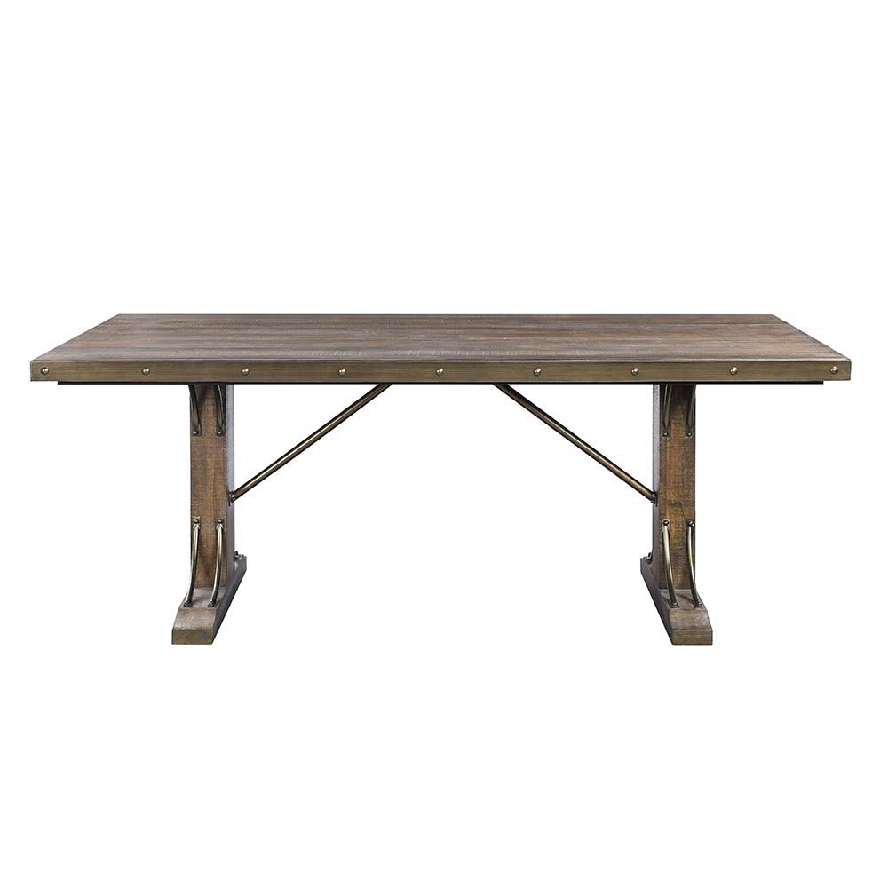Raphaela - Dining Table - Weathered Cherry - Urban Living Furniture (Los Angeles, CA)