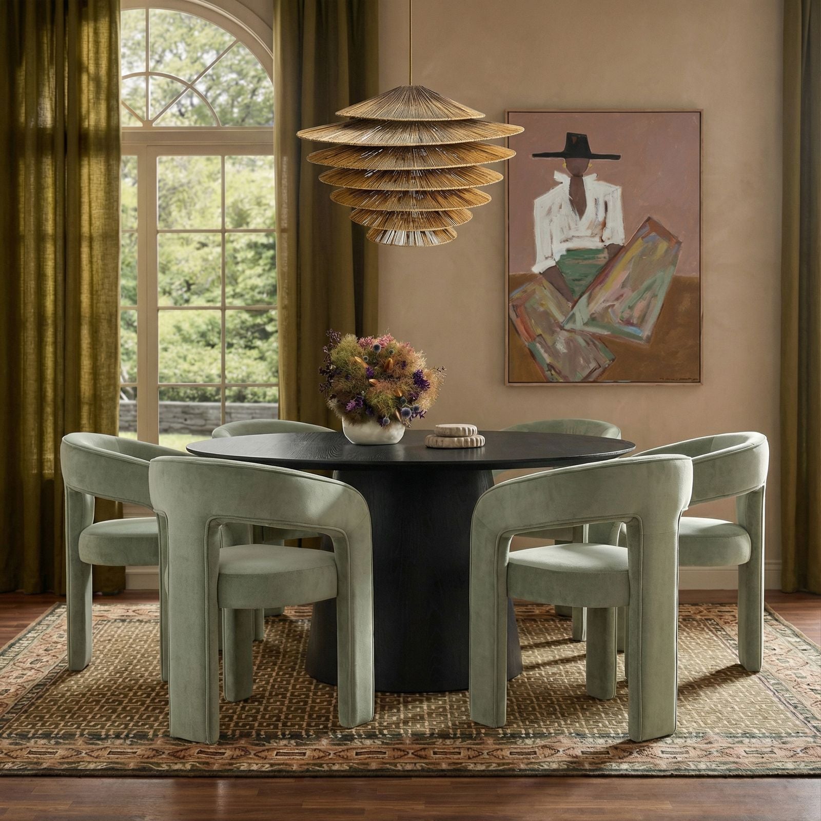 Sahara - Round Dining Table - Urban Living Furniture (Los Angeles, CA)
