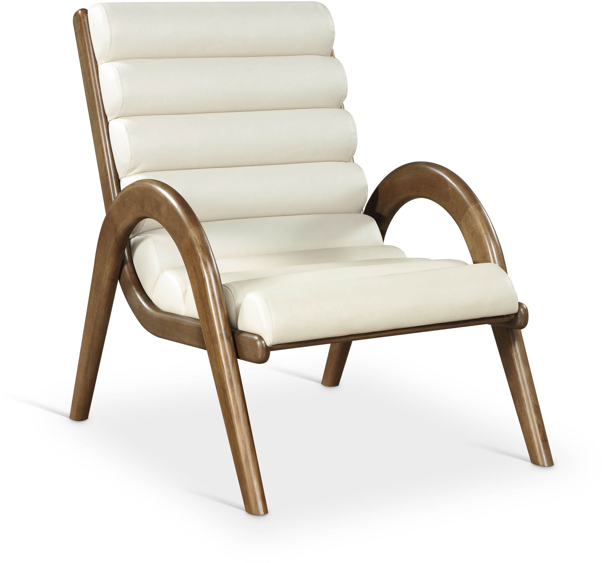 Randal -  Accent Chair - Walnut Frame - Urban Living Furniture (Los Angeles, CA)