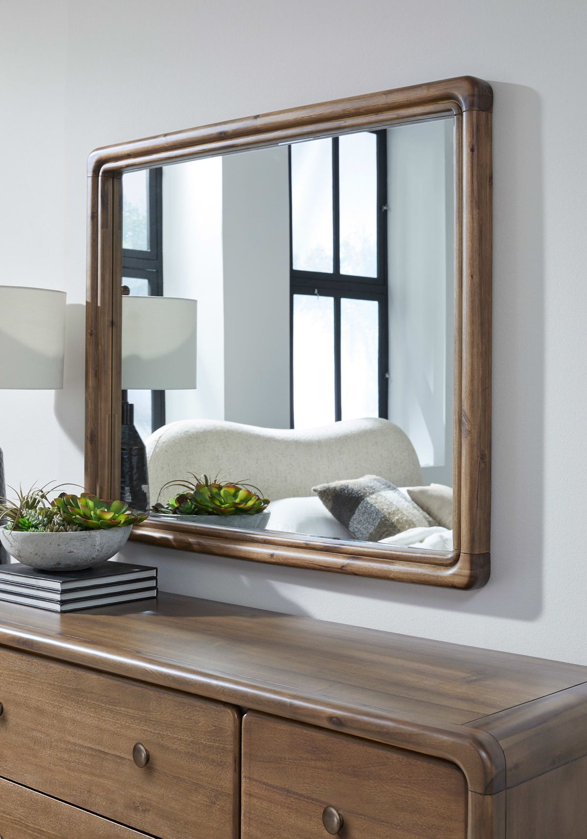Boka - Beveled Glass Wall Or Dresser Mirror - Impala