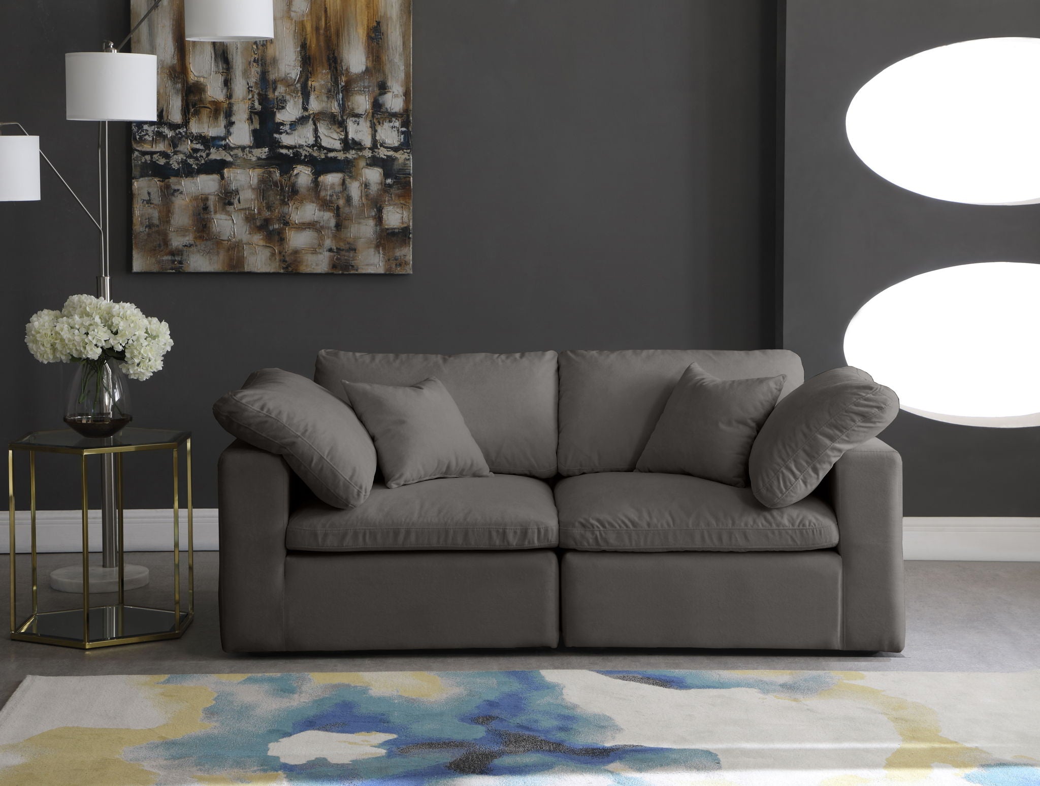 Cozy - Modular 2 Seat Sofa - Urban Living Furniture (Los Angeles, CA)