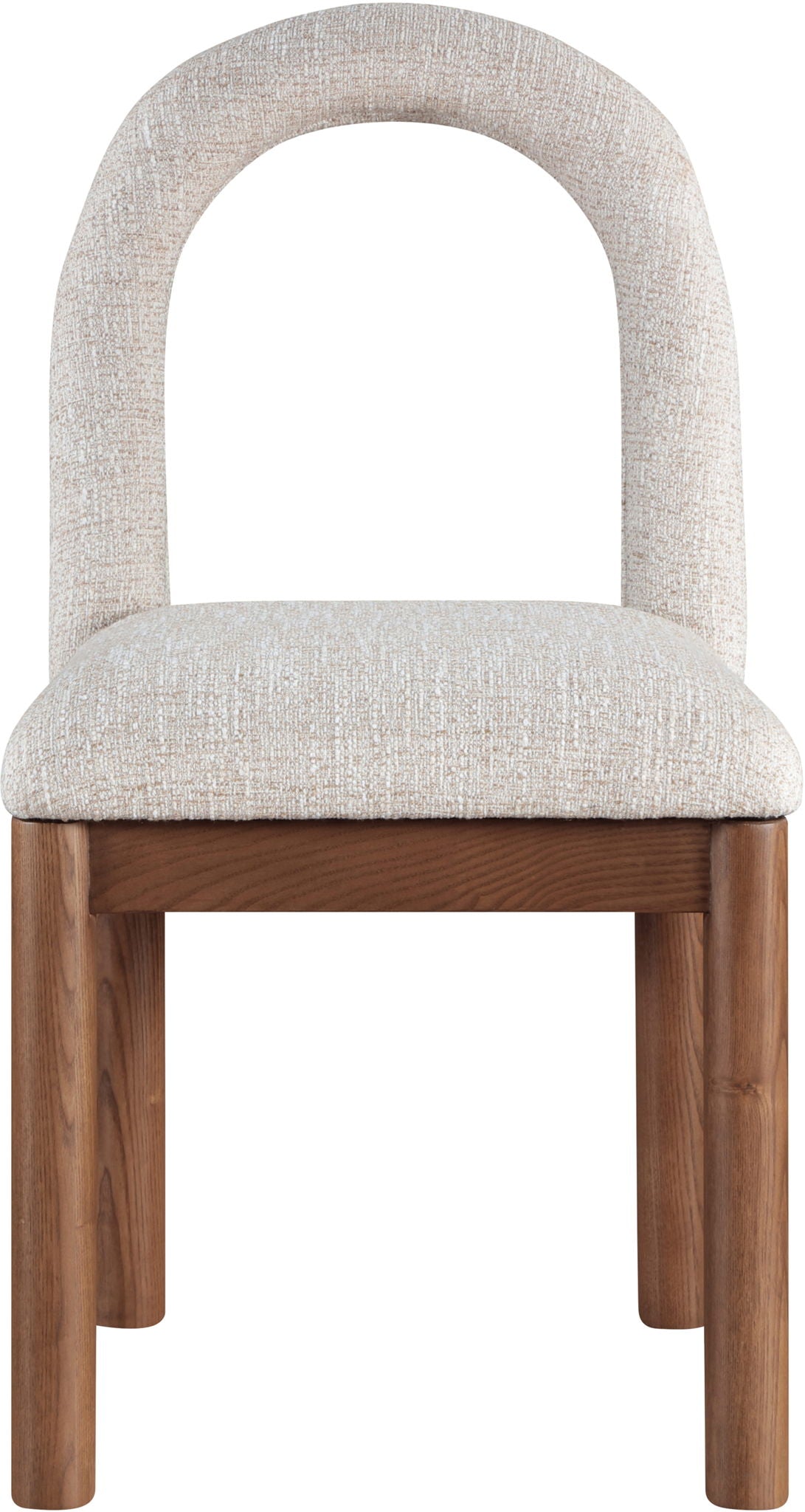 Conrad - Linen Dining Chair With Brown Legs - Urban Living Furniture (Los Angeles, CA)