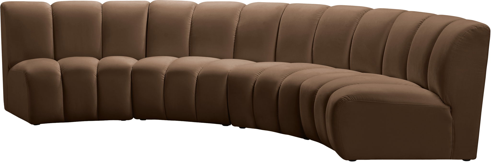 Infinity - 4 Piece Velvet Modular Sectional - Urban Living Furniture (Los Angeles, CA)