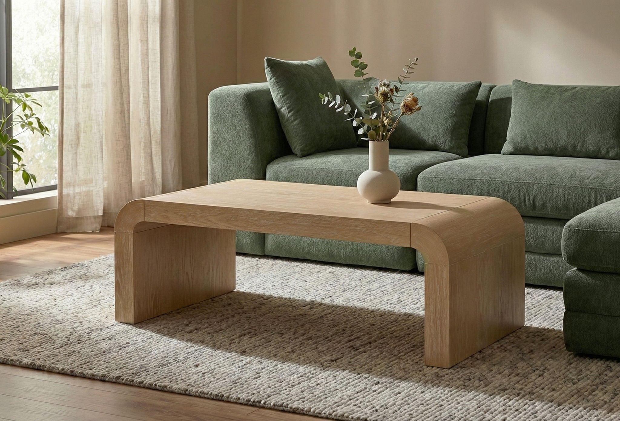 Toulon - Oak Veneer Coffee Table - Urban Living Furniture (Los Angeles, CA)