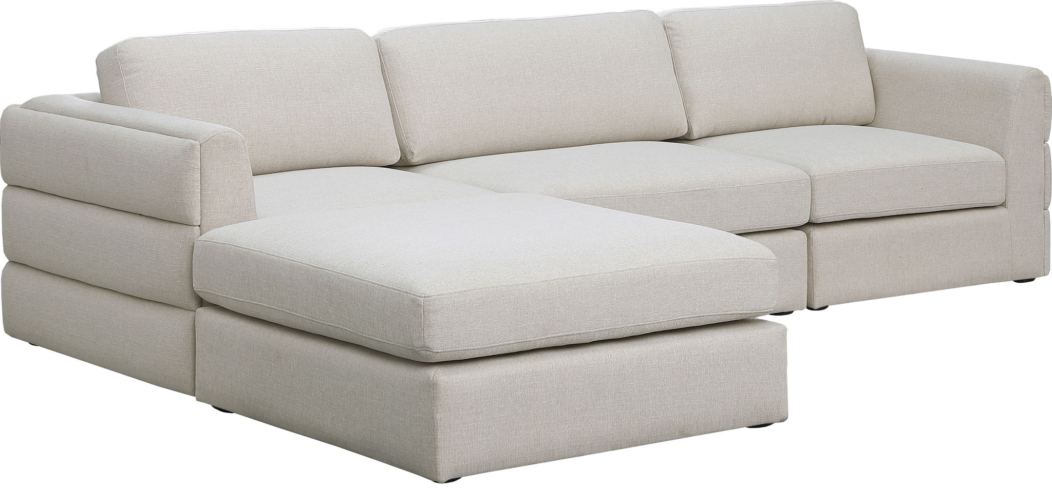 Beckham - 4 Piece Modular L-Sahped Sectional - Urban Living Furniture (Los Angeles, CA)