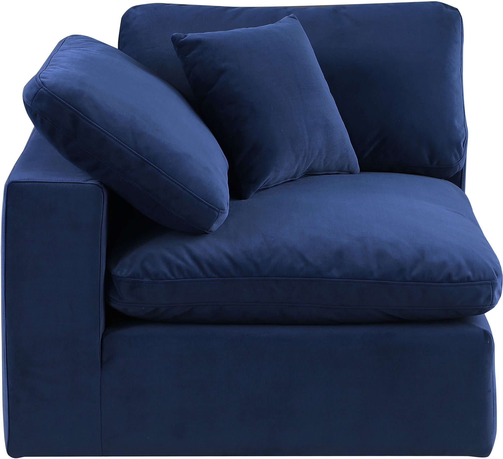 Comfy - Velvet Corner Chair - Urban Living Furniture (Los Angeles, CA)