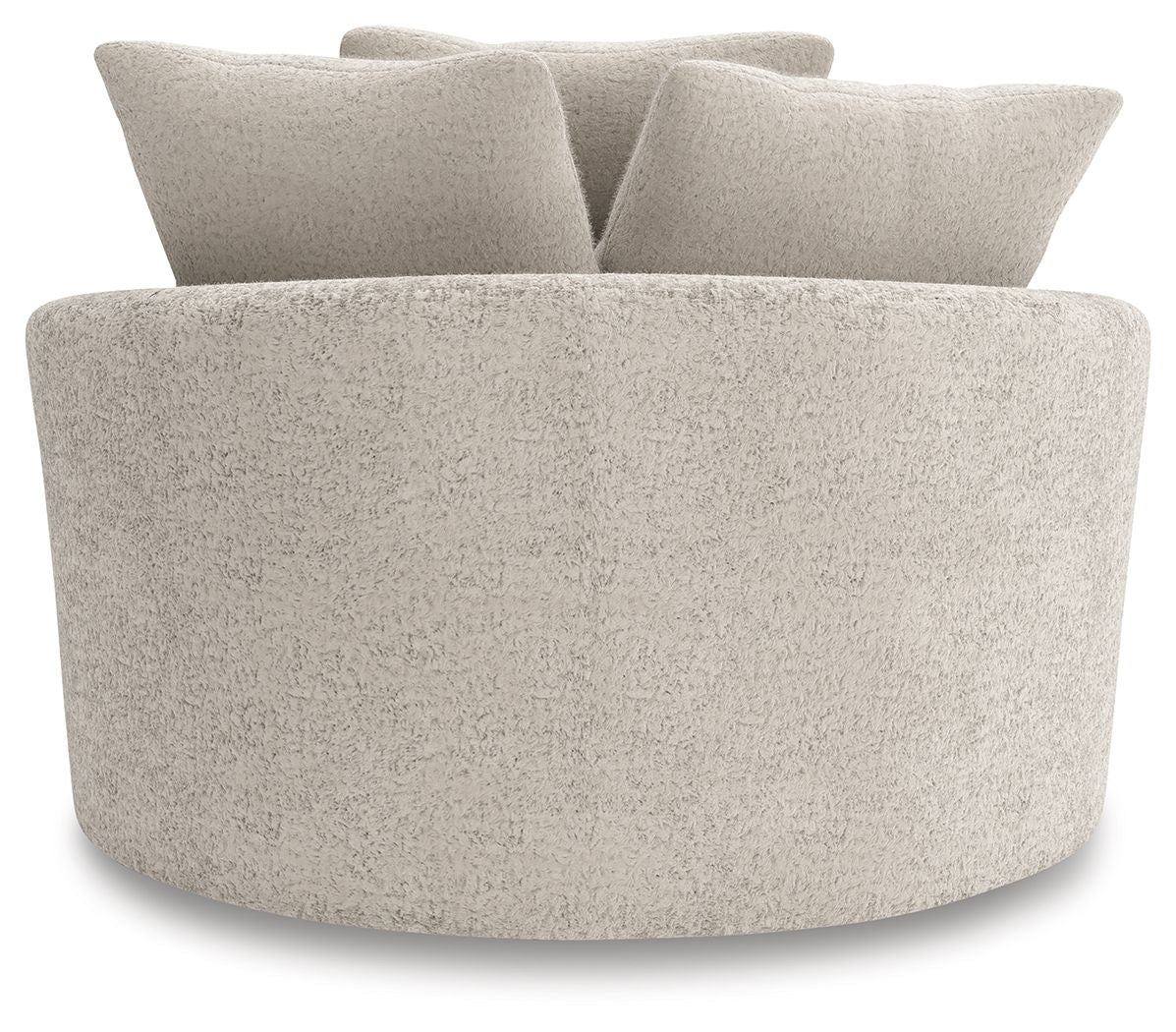 Cuddle Plush - Arctic - Oversized Swivel Accent Chair - Urban Living Furniture (Los Angeles, CA)