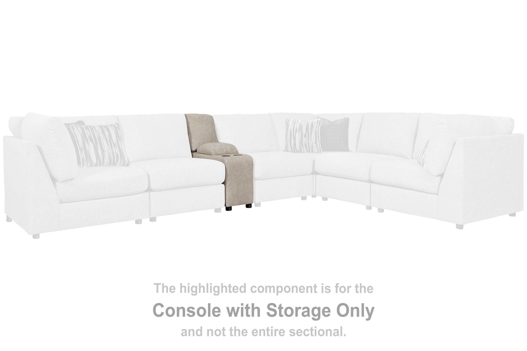 Kellway - Bisque - Console with Storage - Urban Living Furniture (Los Angeles, CA)