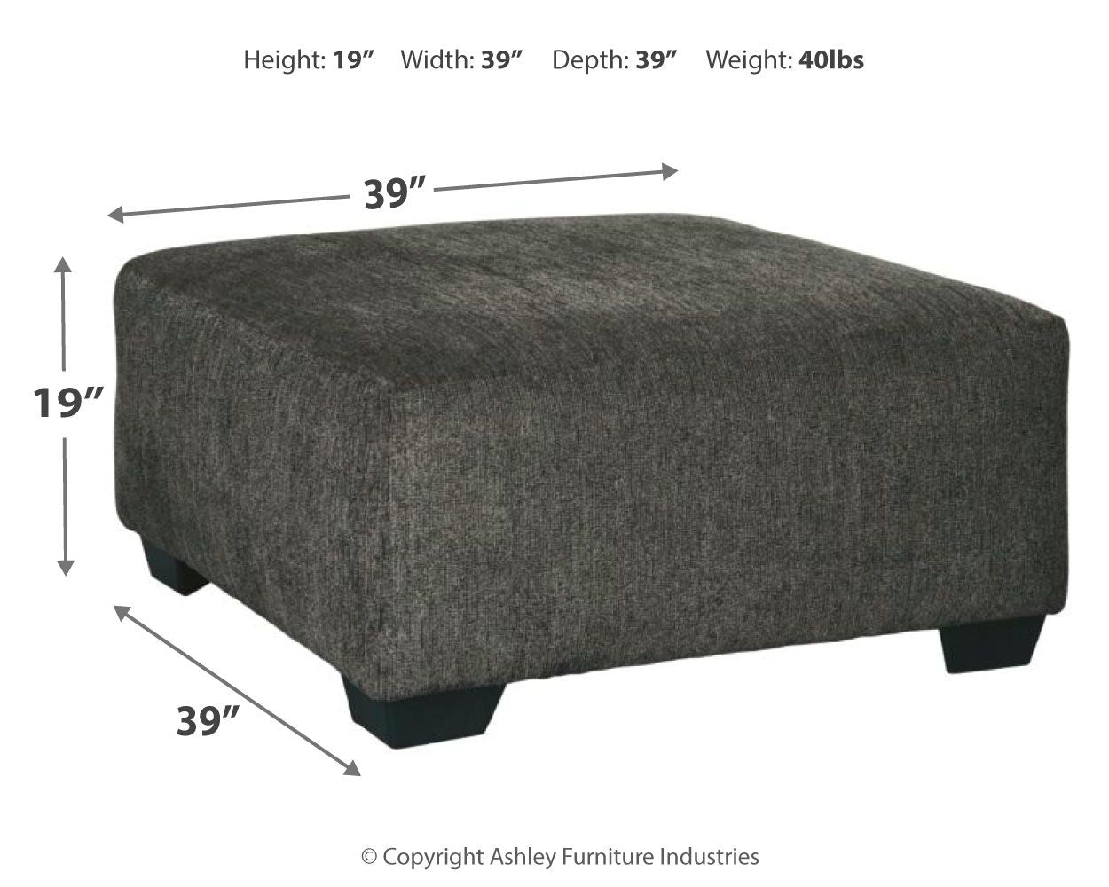 Ballinasloe - Ottoman - Urban Living Furniture (Los Angeles, CA)