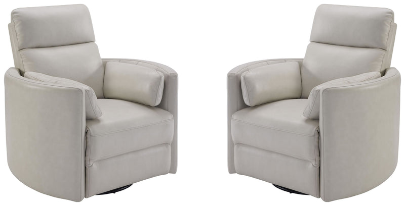 Radius - Cordless Power Swivel Glider Recliner (Set of 2)