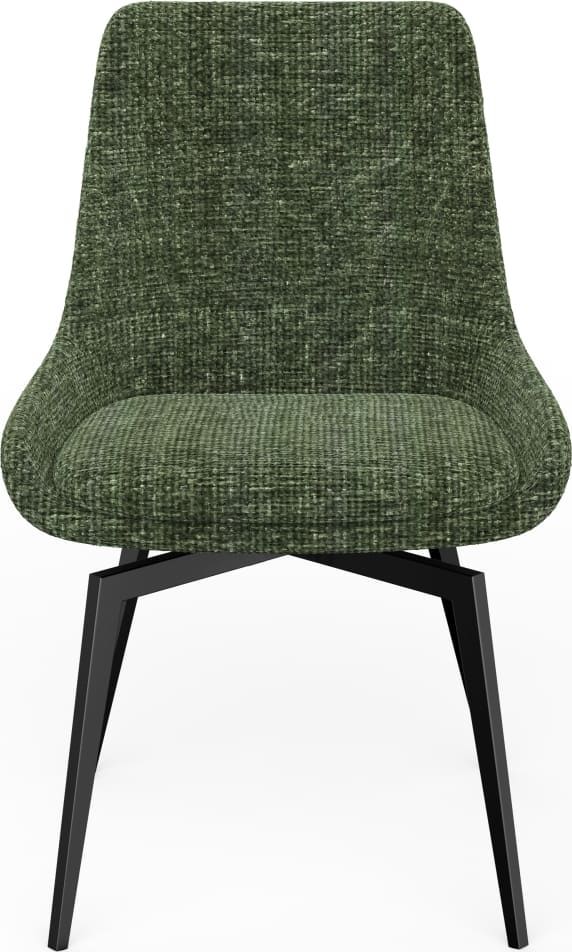 Ceo - 180 Degree Return Swivel Upholstered Dining Chair (Set of 2)