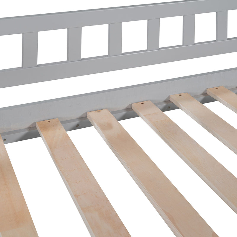 Loft Stairway Bed With 2 Drawers And Slide
