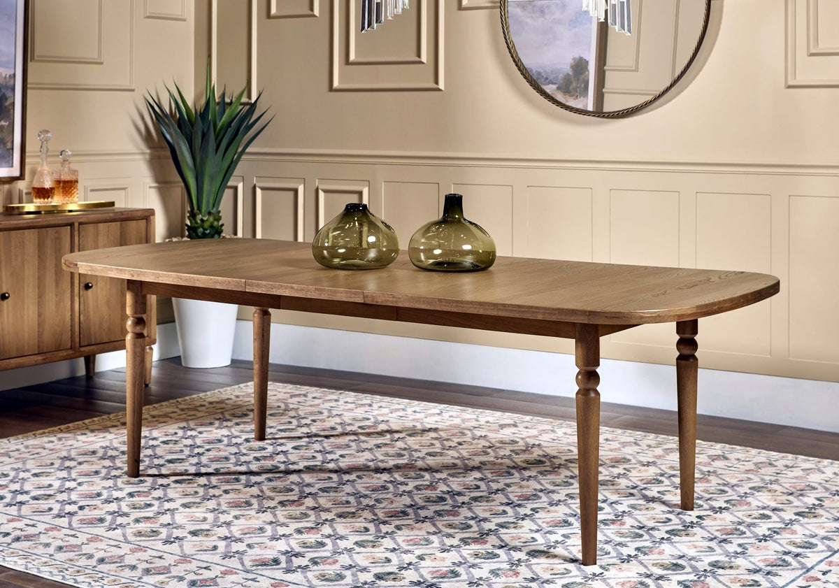 Langley - Extendable Dining Table - Cabin Glow