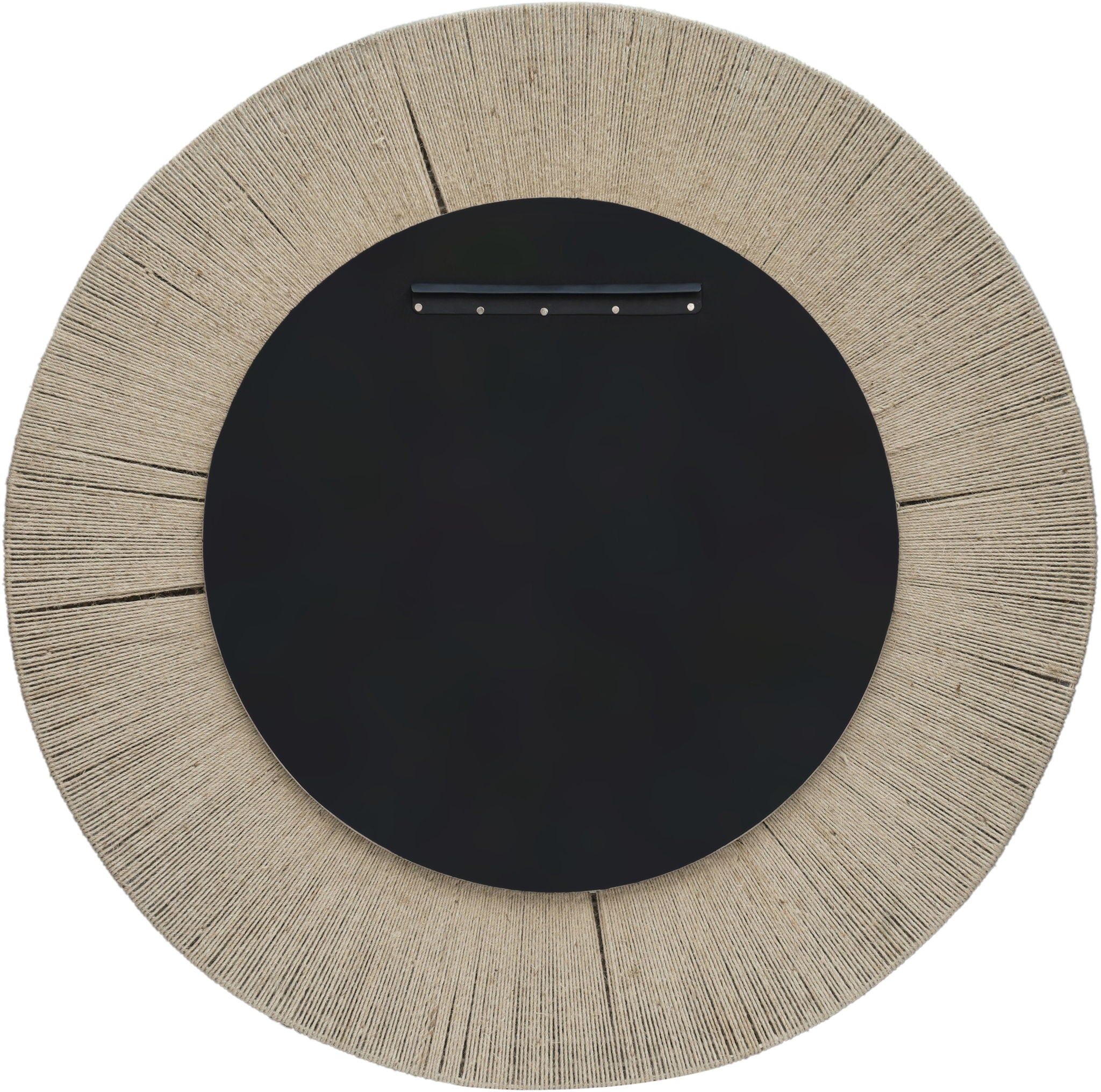 Meadow - Round Jute Rope Framed Mirror - Urban Living Furniture (Los Angeles, CA)