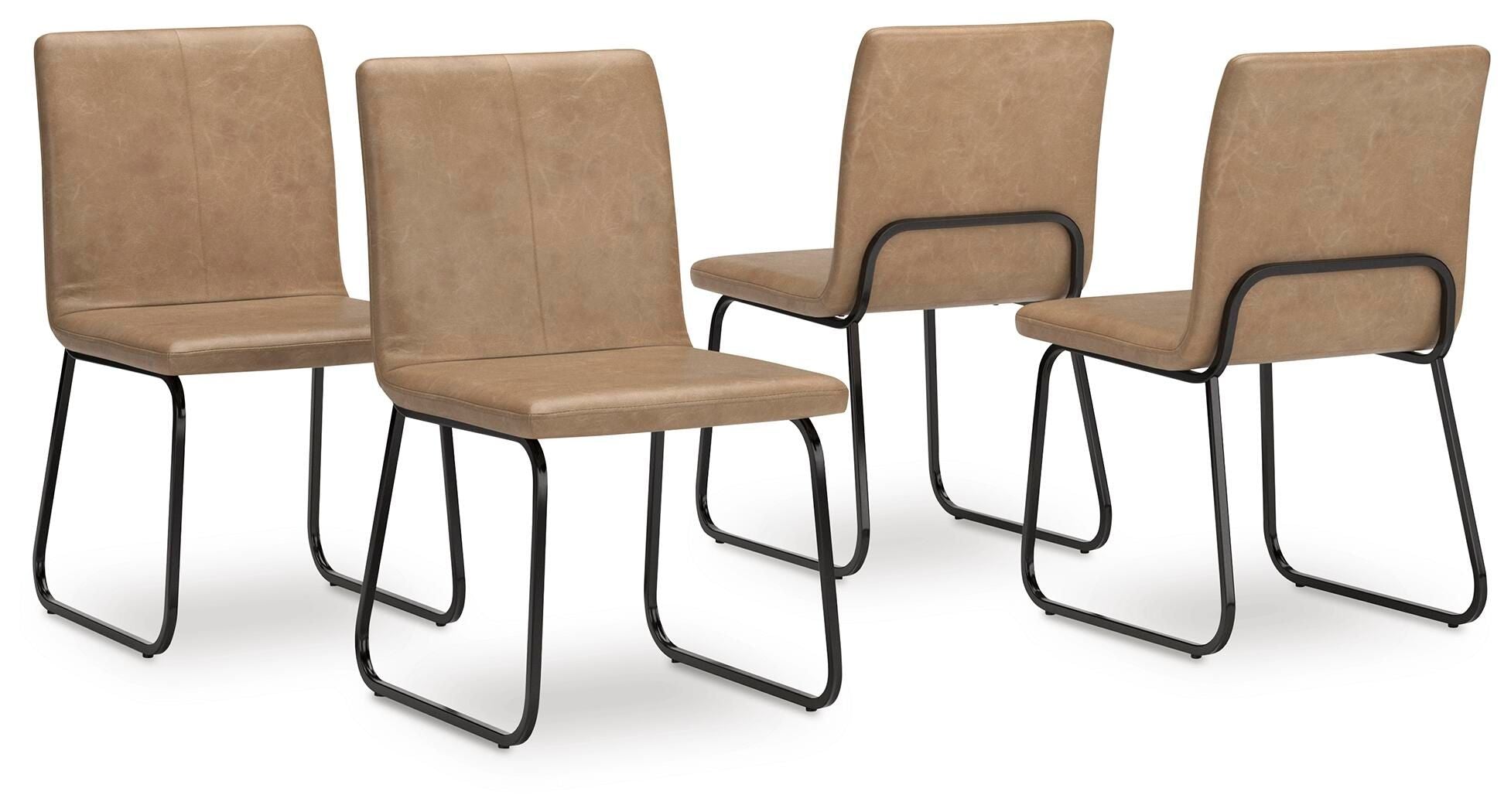 Pharwynn - Dining Upholstered Side Chair (Set of 4) - Toast - Urban Living Furniture (Los Angeles, CA)