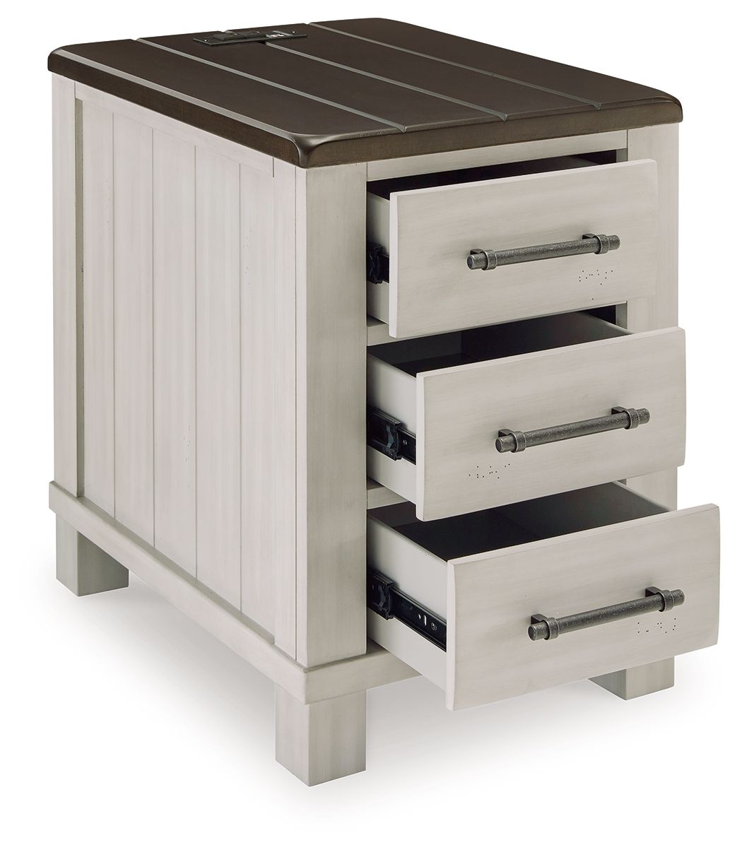 Darborn - Gray / Brown - Chair Side End Table - Urban Living Furniture (Los Angeles, CA)