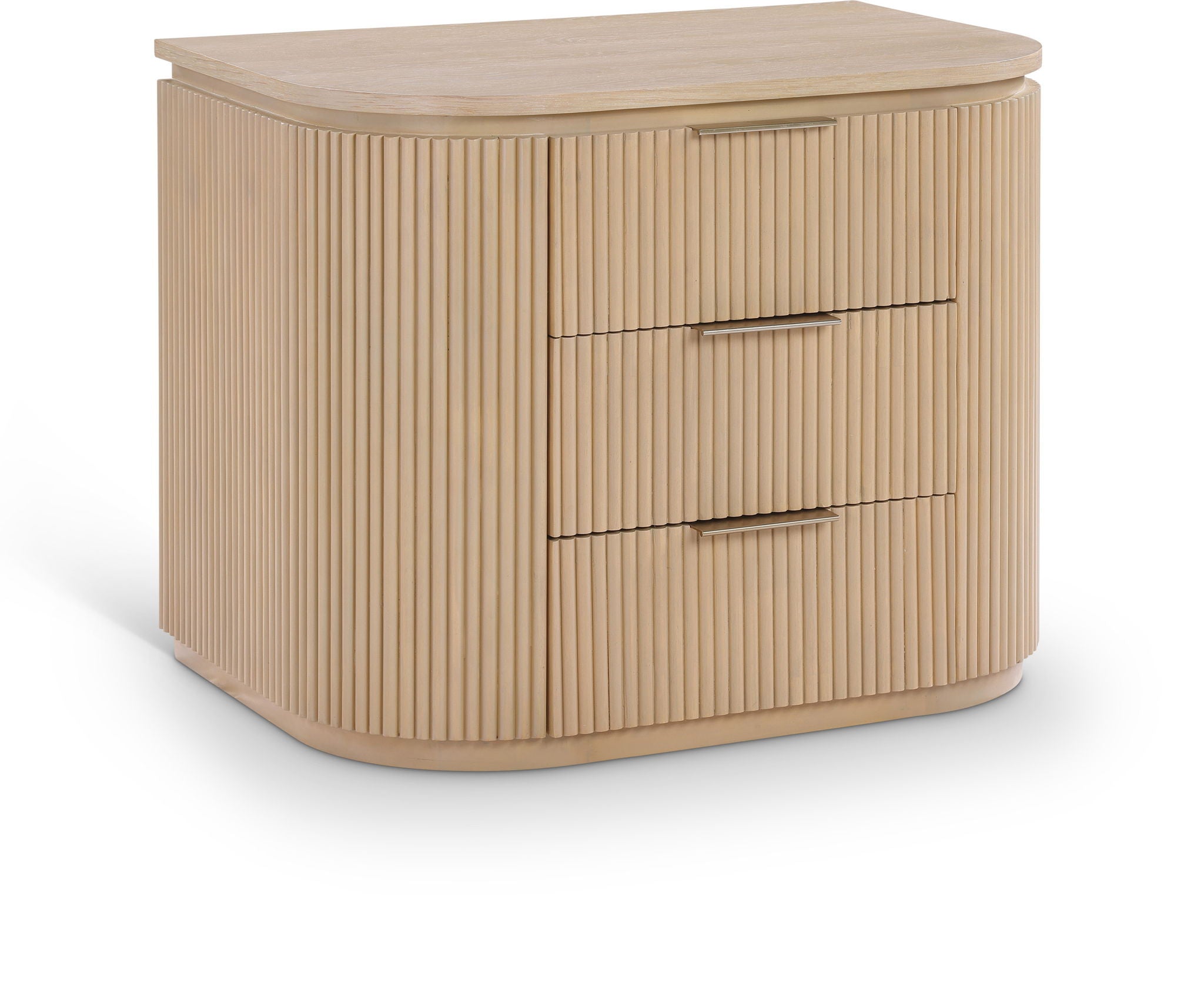 Astrid - Solid Wood And Oak Veneer Nightstand - Urban Living Furniture (Los Angeles, CA)