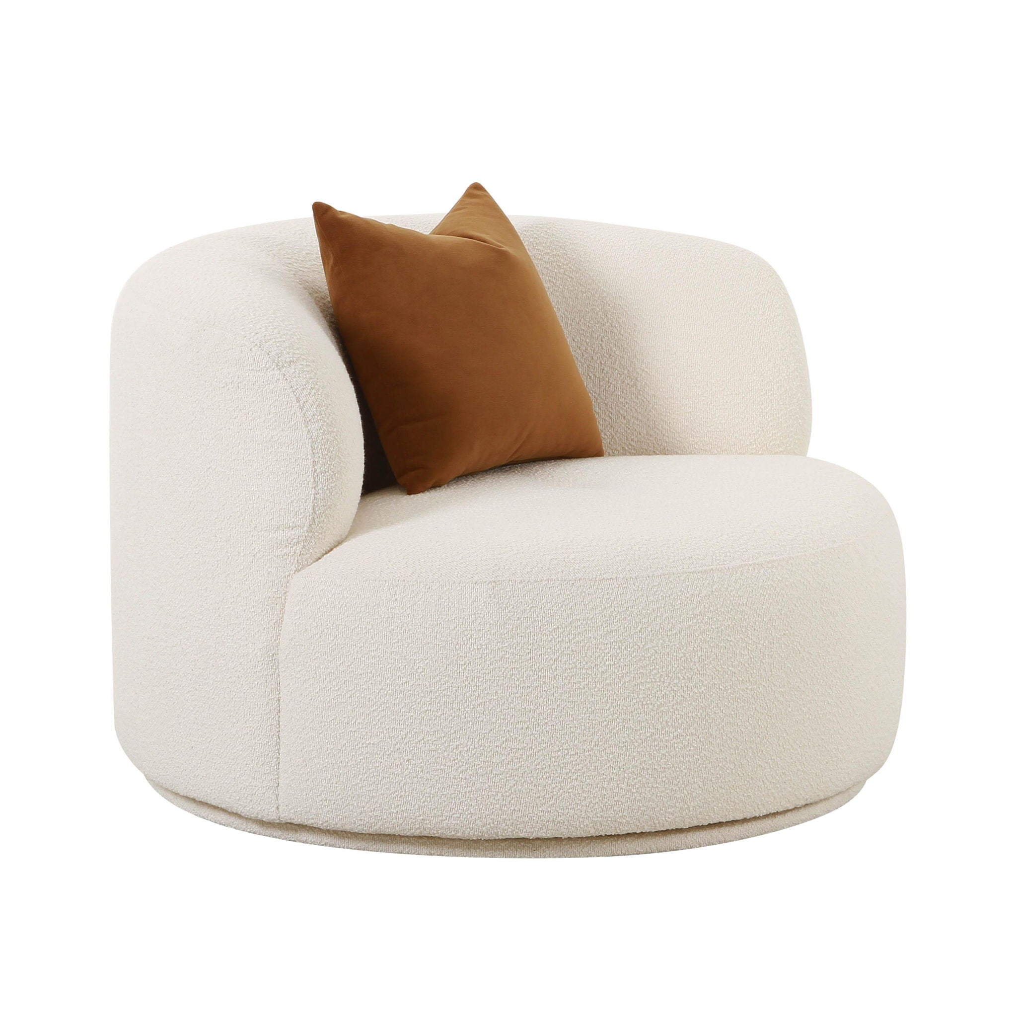 Fickle - Swivel Chair - Cream - Urban Living Furniture (Los Angeles, CA)