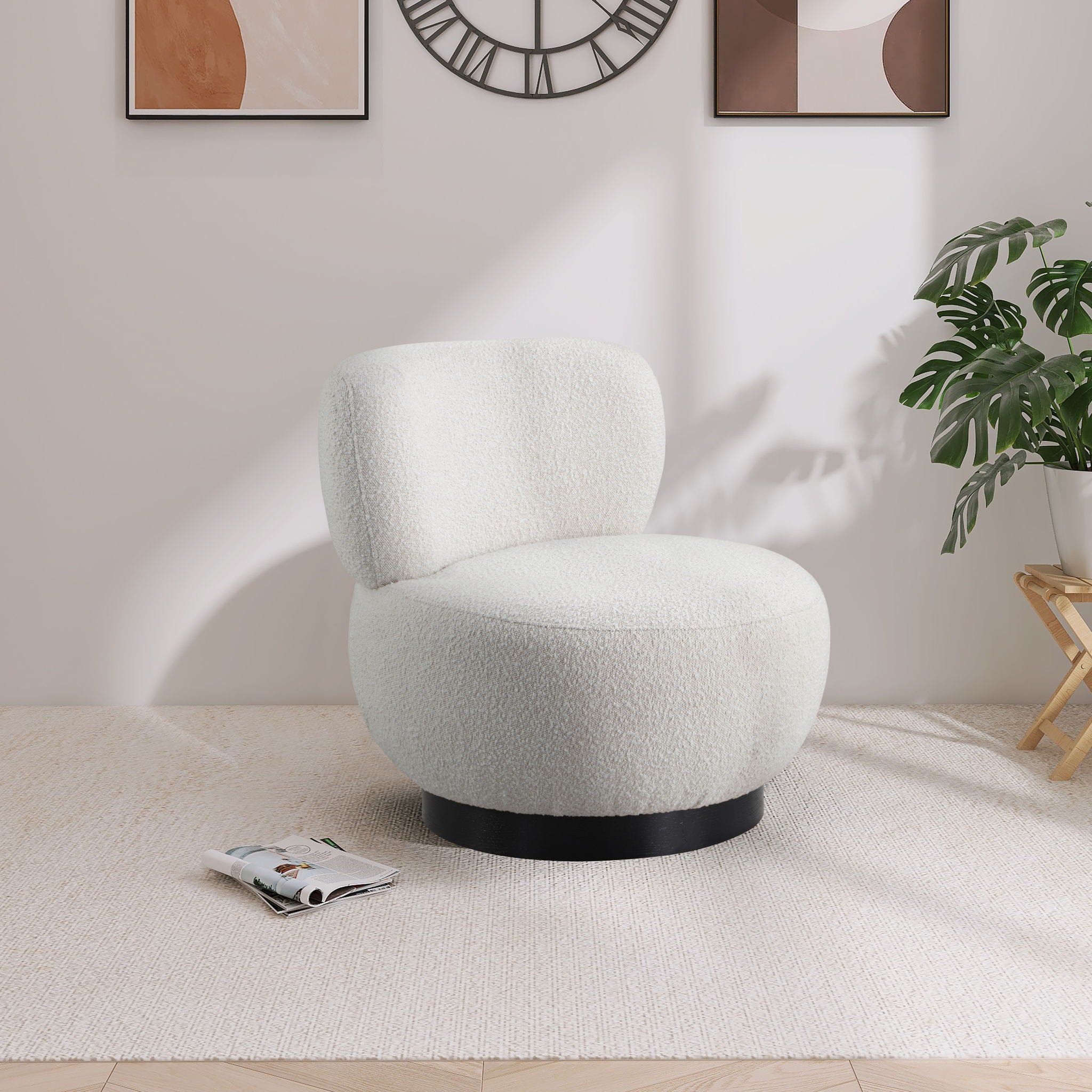 Calais - Accent Chair With Black Base - Urban Living Furniture (Los Angeles, CA)