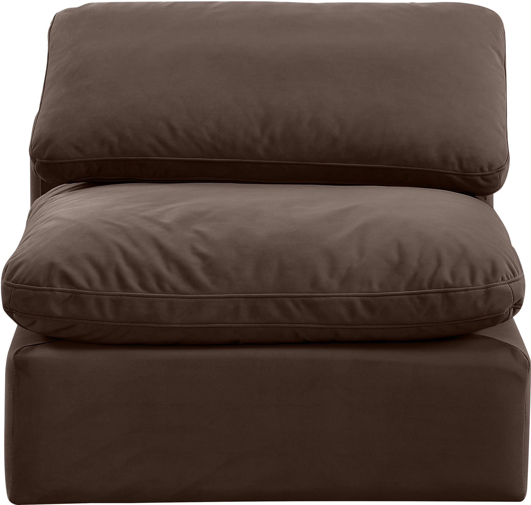 Indulge - Velvet Armless Chair - Urban Living Furniture (Los Angeles, CA)
