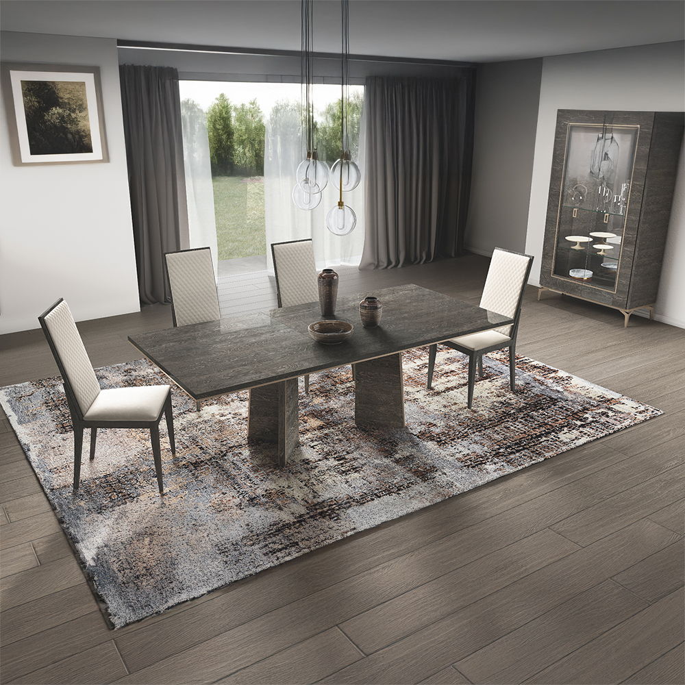 Venezia - Synthetic Leather Side Chair (Set of 2) - Gray - Urban Living Furniture (Los Angeles, CA)