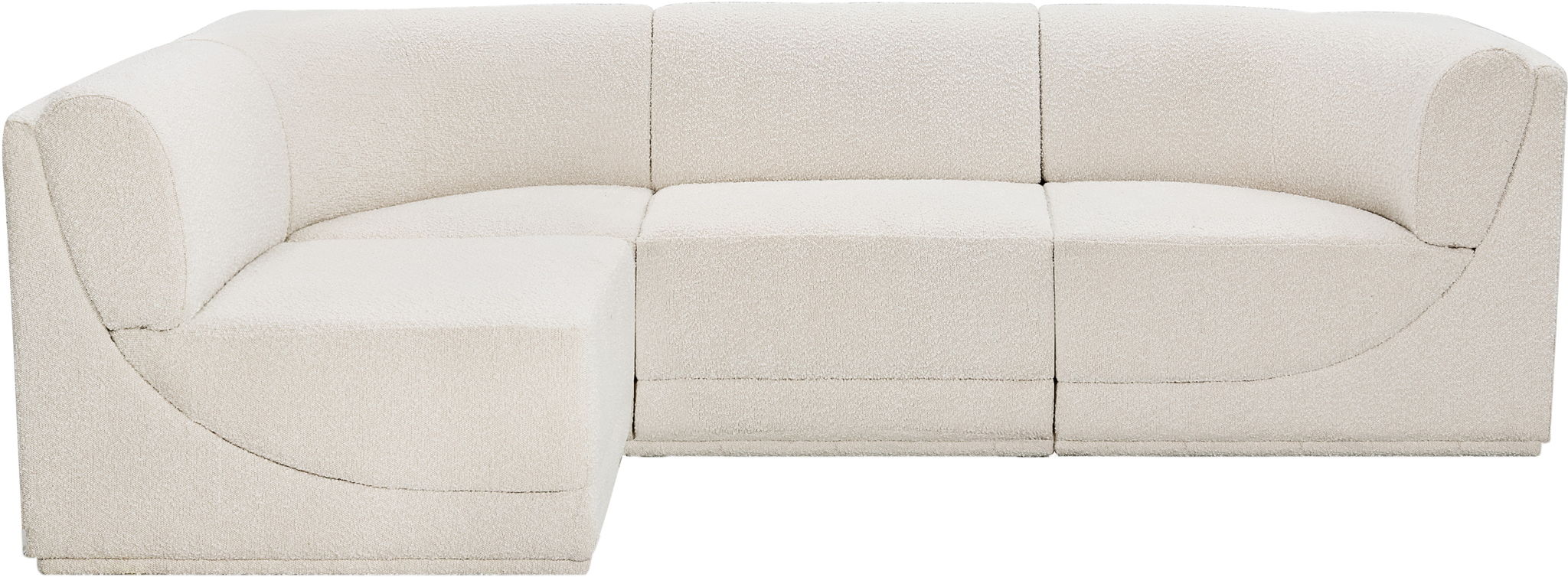 Ollie - 4 Piece Modular Sectional - Urban Living Furniture (Los Angeles, CA)