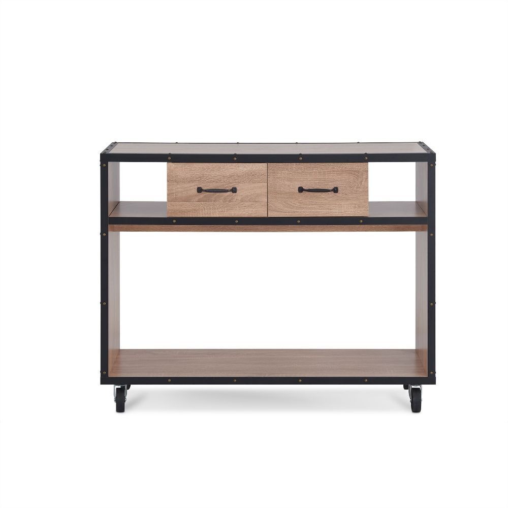 Bemis - Accent Table - Weathered Light Oak - Urban Living Furniture (Los Angeles, CA)