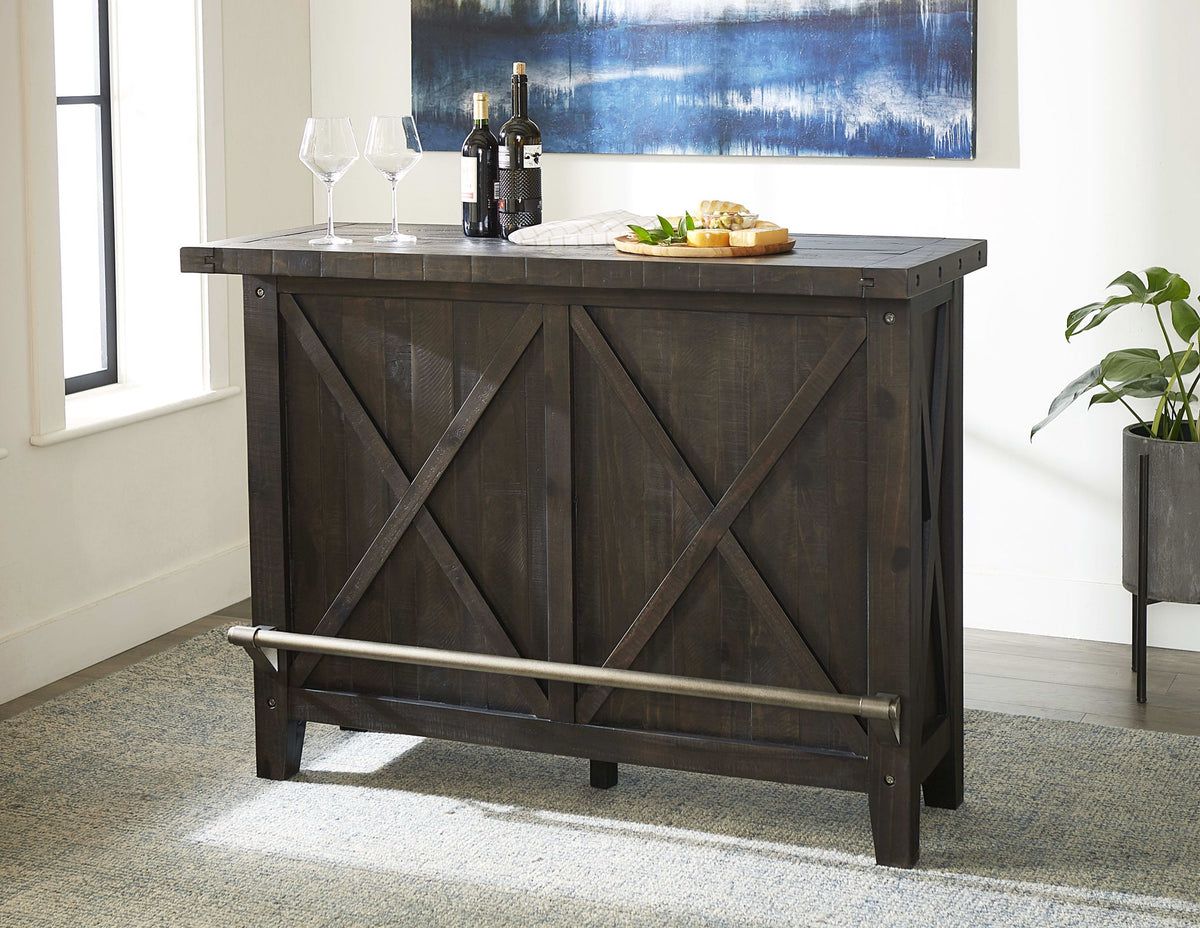 Yosemite - Solid Wood Bar Table - Cafe