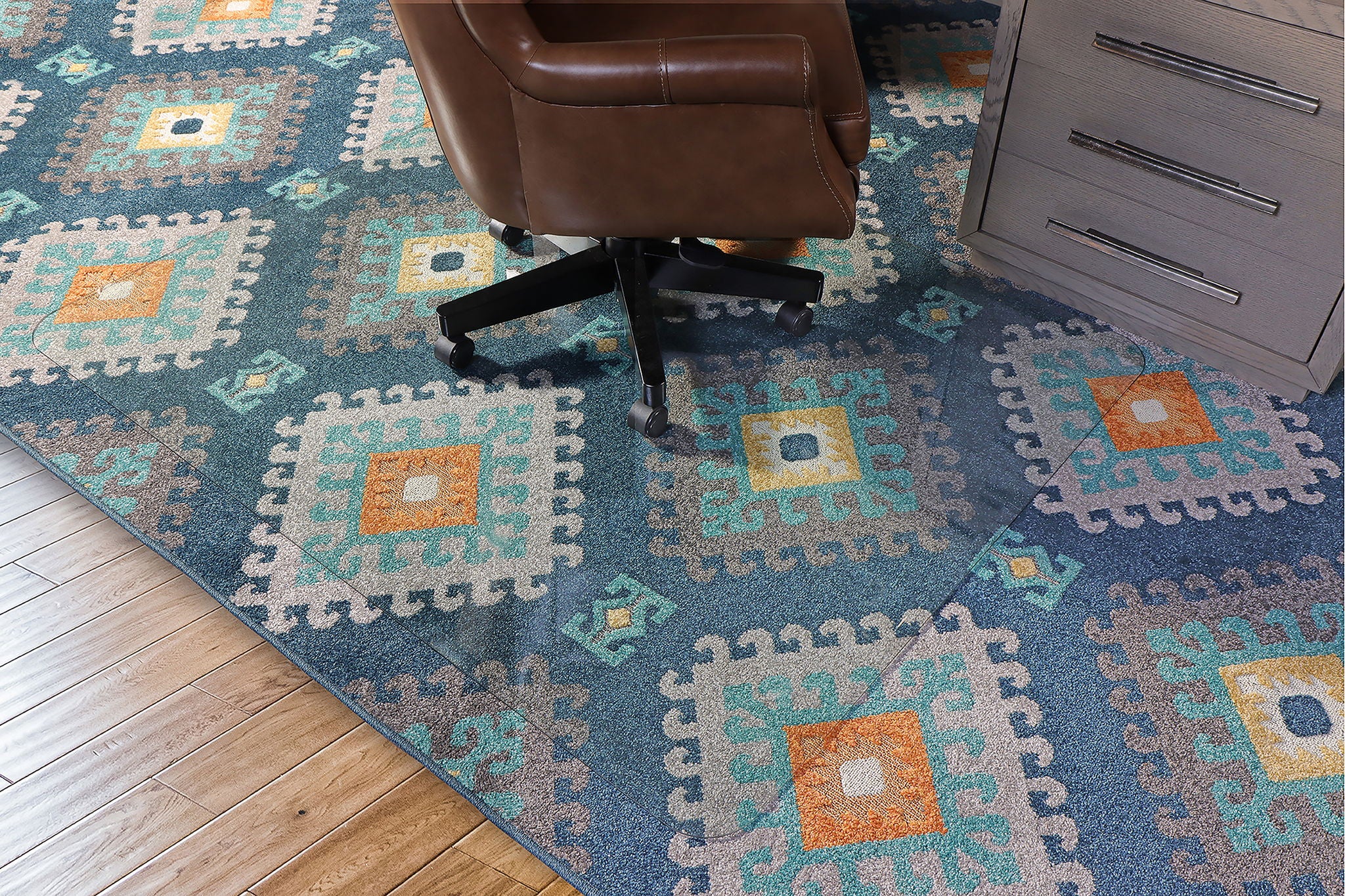 Glass Chair Mat - Glass Chair Mat - Urban Living Furniture (Los Angeles, CA)