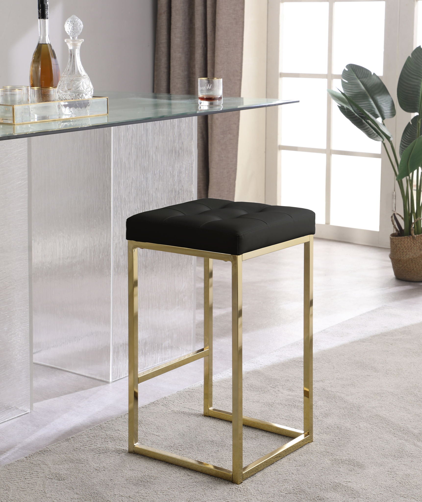 Nicola - Steel Stool (Set of 2) - Urban Living Furniture (Los Angeles, CA)