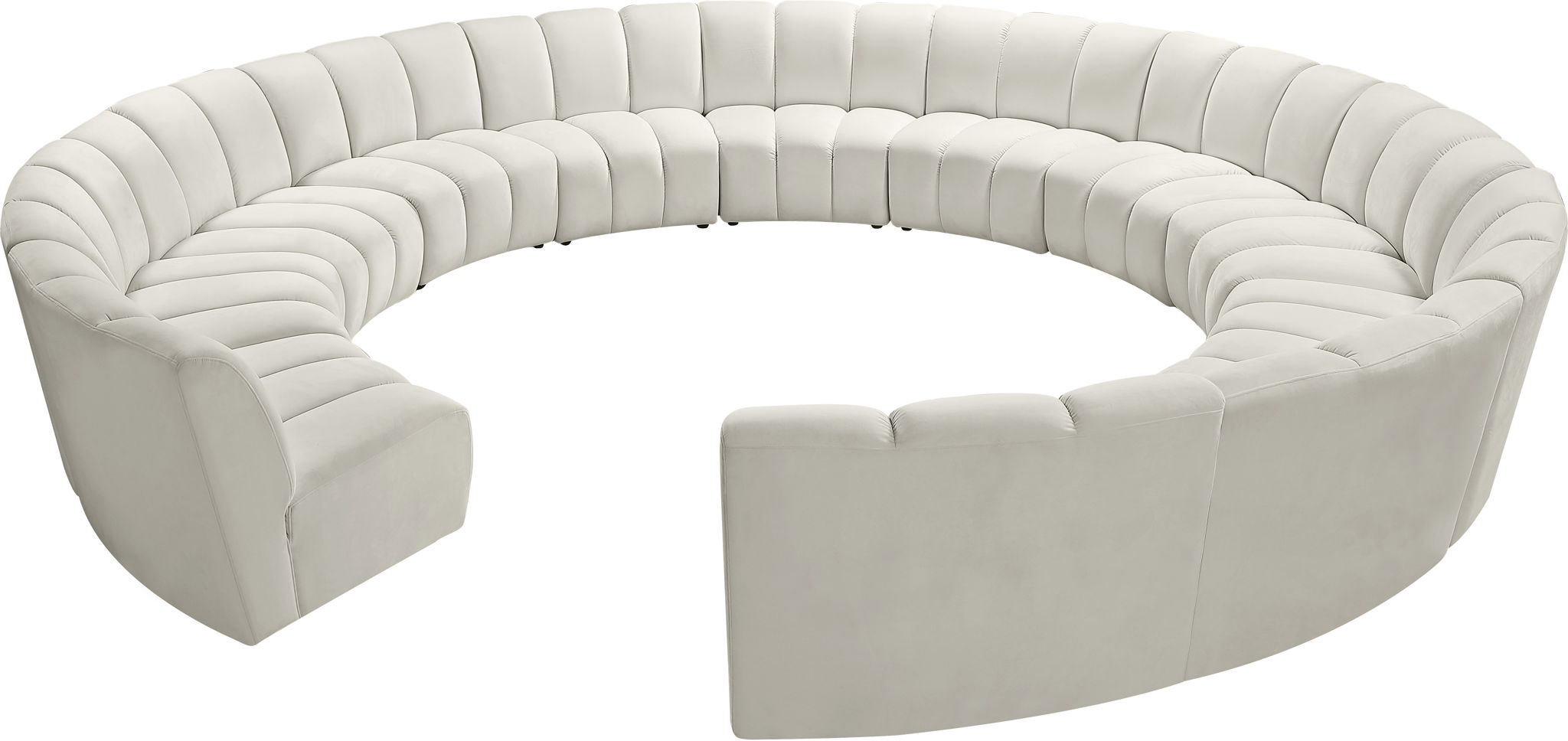 Infinity - 12 Piece Velvet Modular Sectional - Urban Living Furniture (Los Angeles, CA)