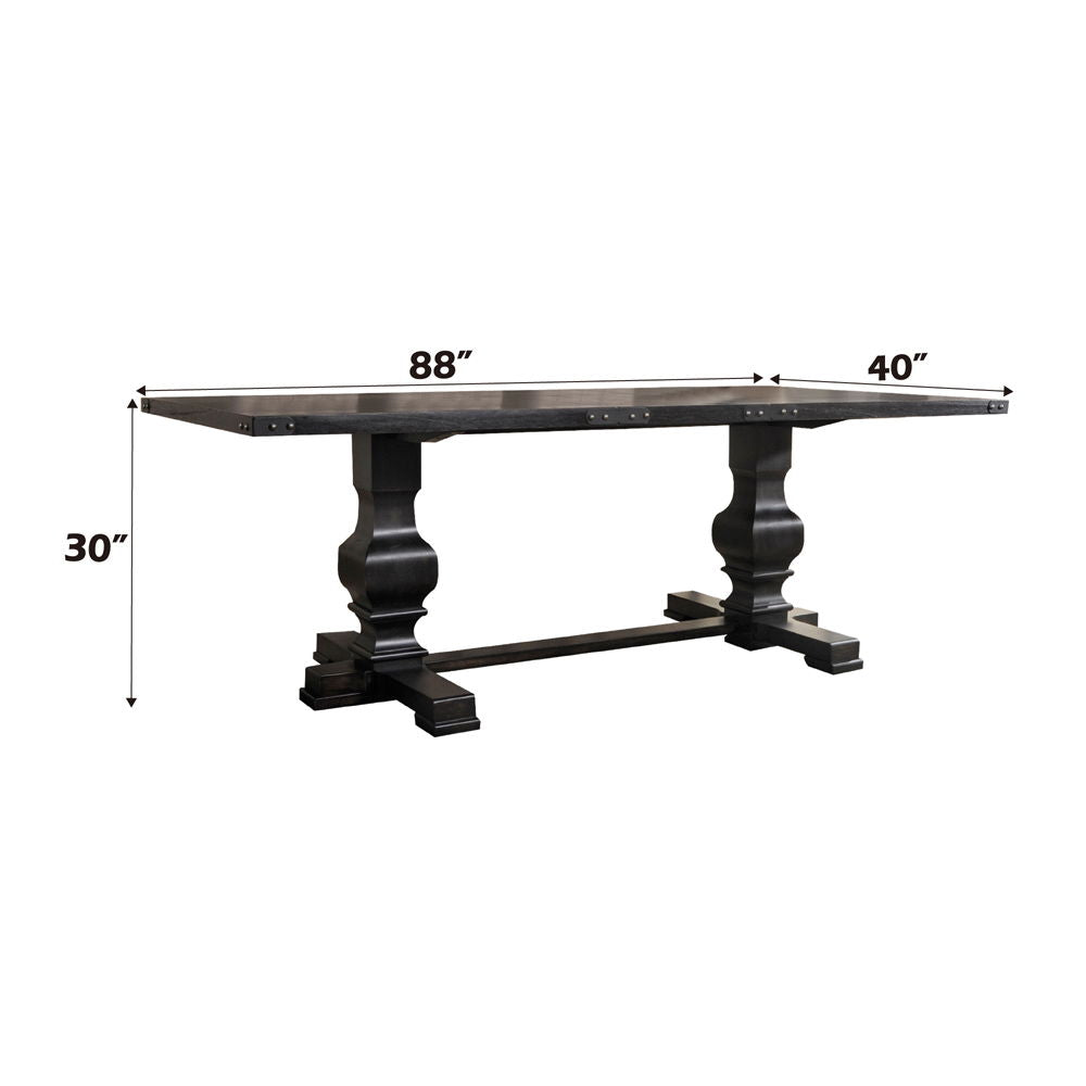Morland - Dining Table - Vintage Black - Urban Living Furniture (Los Angeles, CA)