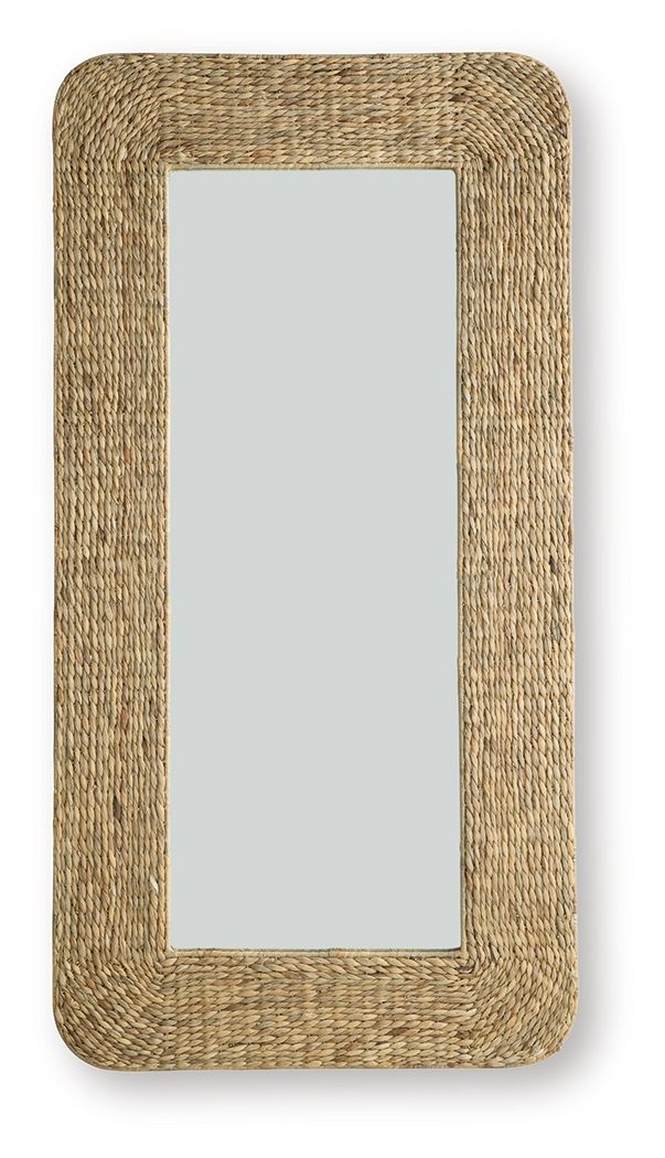 Norigan - Natural - Floor Mirror - Urban Living Furniture (Los Angeles, CA)