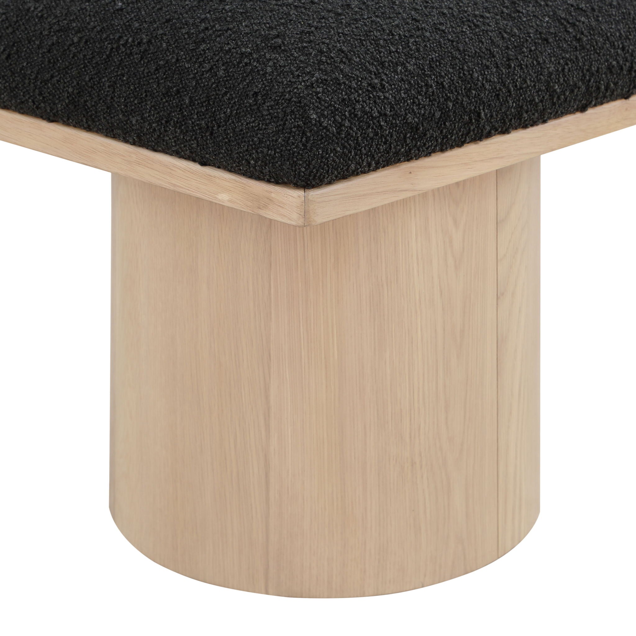 Pavilion - 2 Piece Modular Bench With Natural Base - Urban Living Furniture (Los Angeles, CA)
